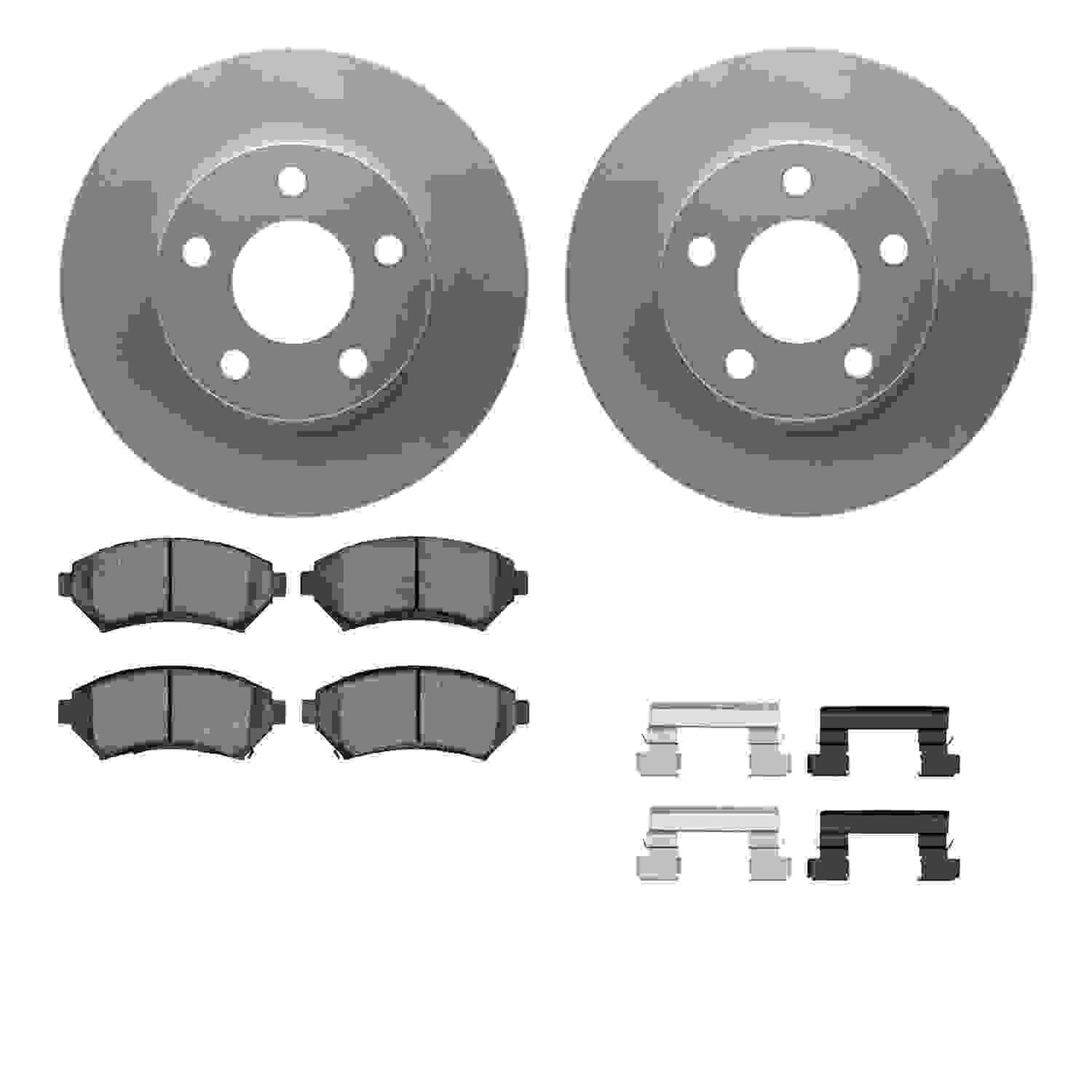 Dynamic Friction Company Disc Brake Kit 4512-52025