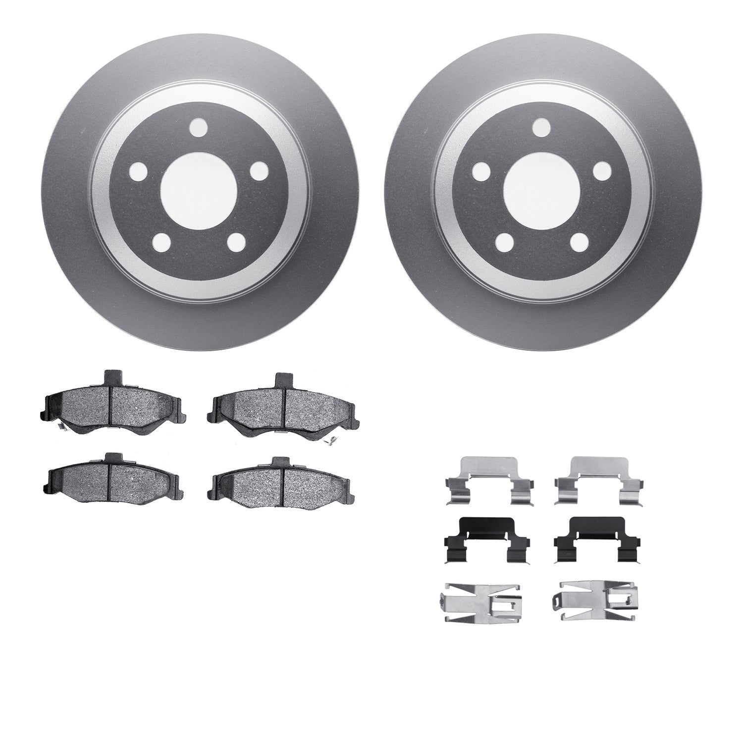 Dynamic Friction Company Disc Brake Kit 4512-52027