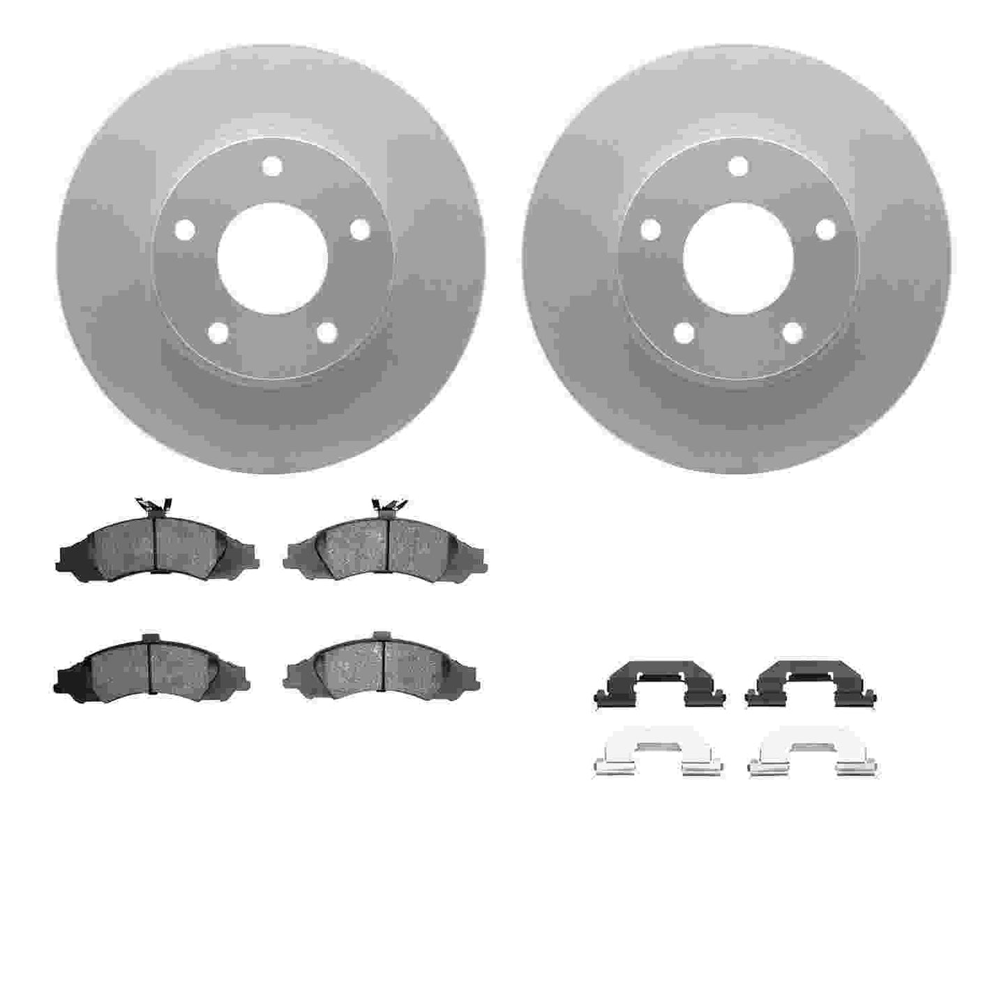 Dynamic Friction Company Disc Brake Kit 4512-52028