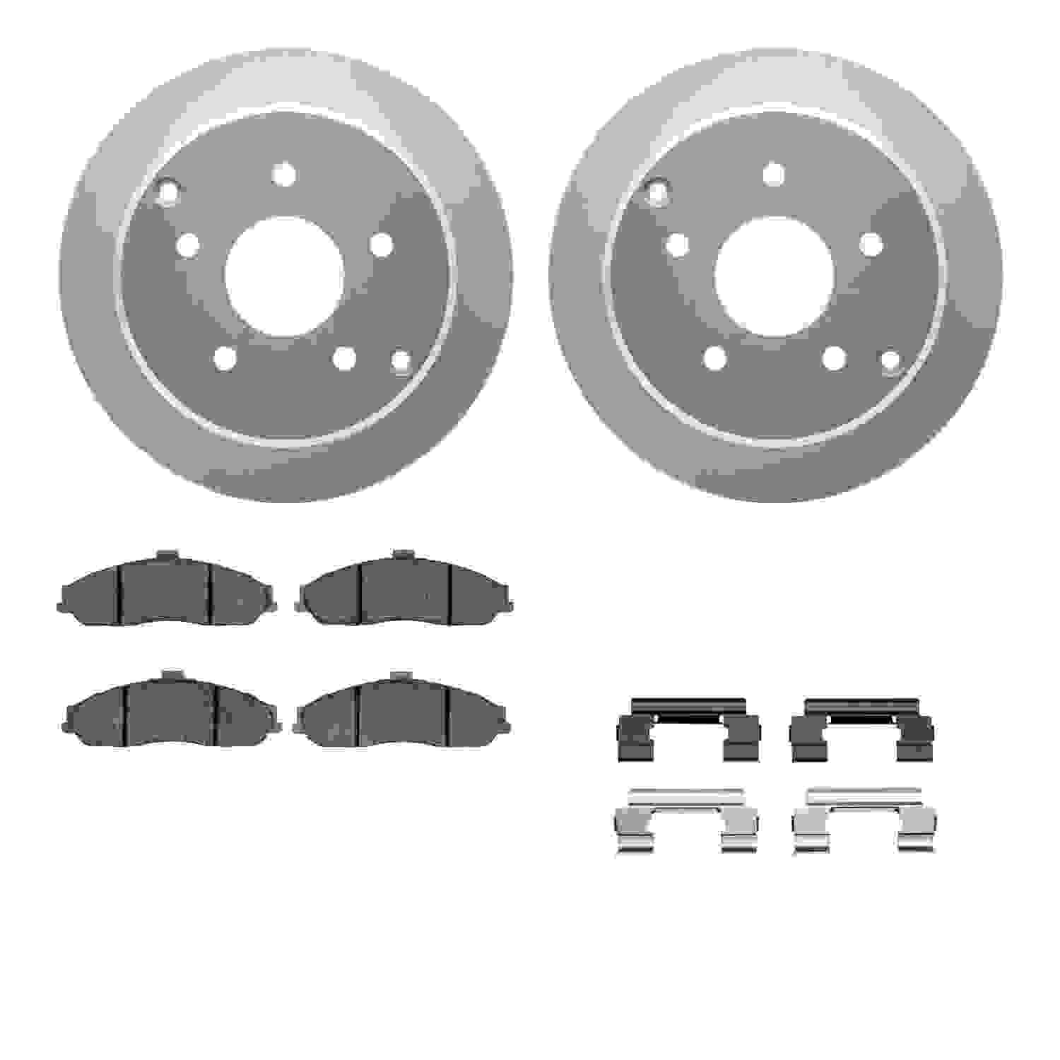 Dynamic Friction Company Disc Brake Kit 4512-52029