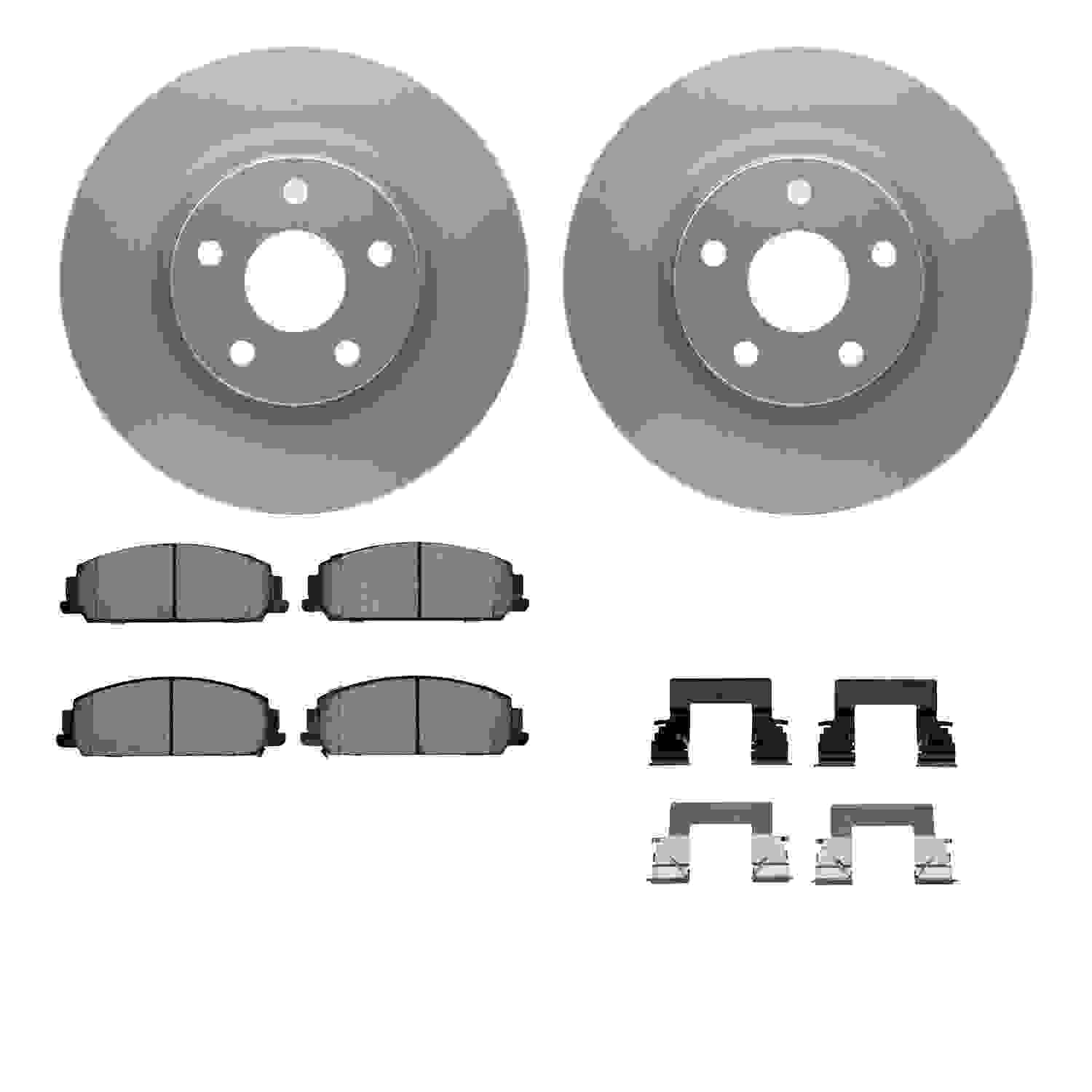 Dynamic Friction Company Disc Brake Kit 4512-52034