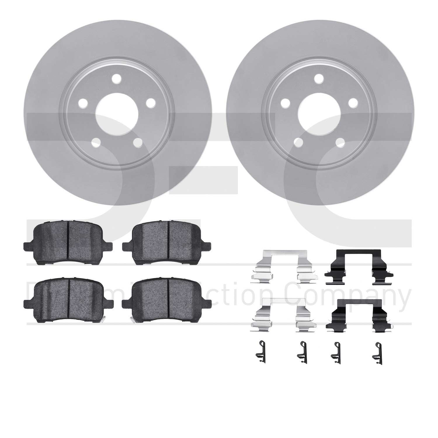 Dynamic Friction Company Disc Brake Kit 4512-53014