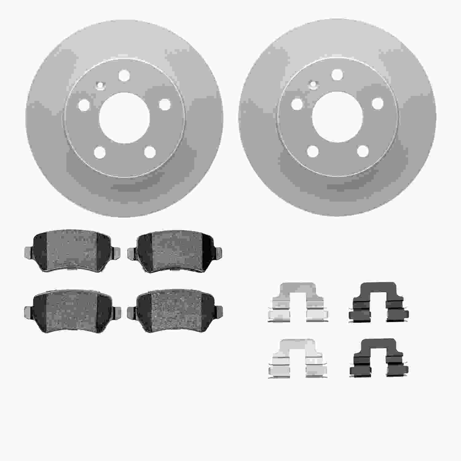 Dynamic Friction Company Disc Brake Kit 4512-53020