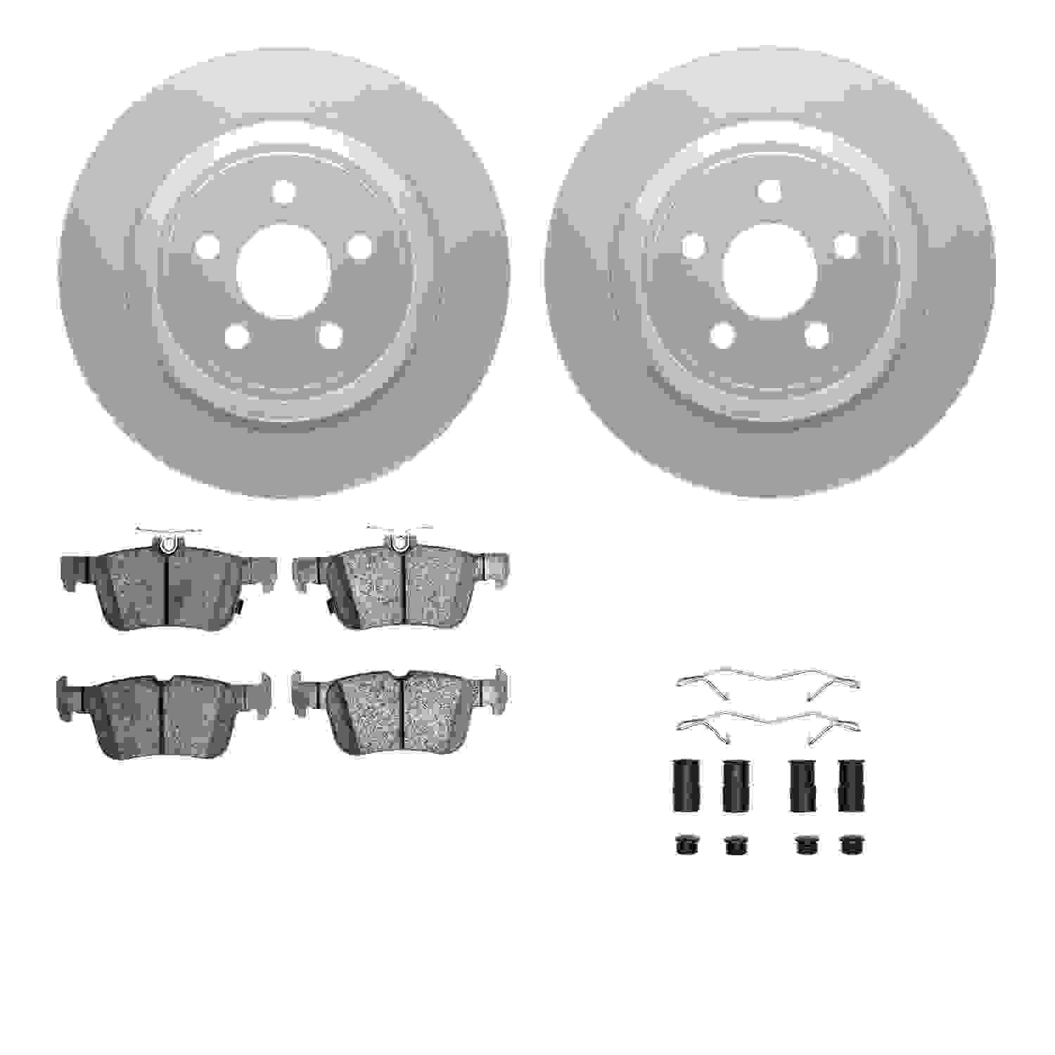 Dynamic Friction Company Disc Brake Kit 4512-55011