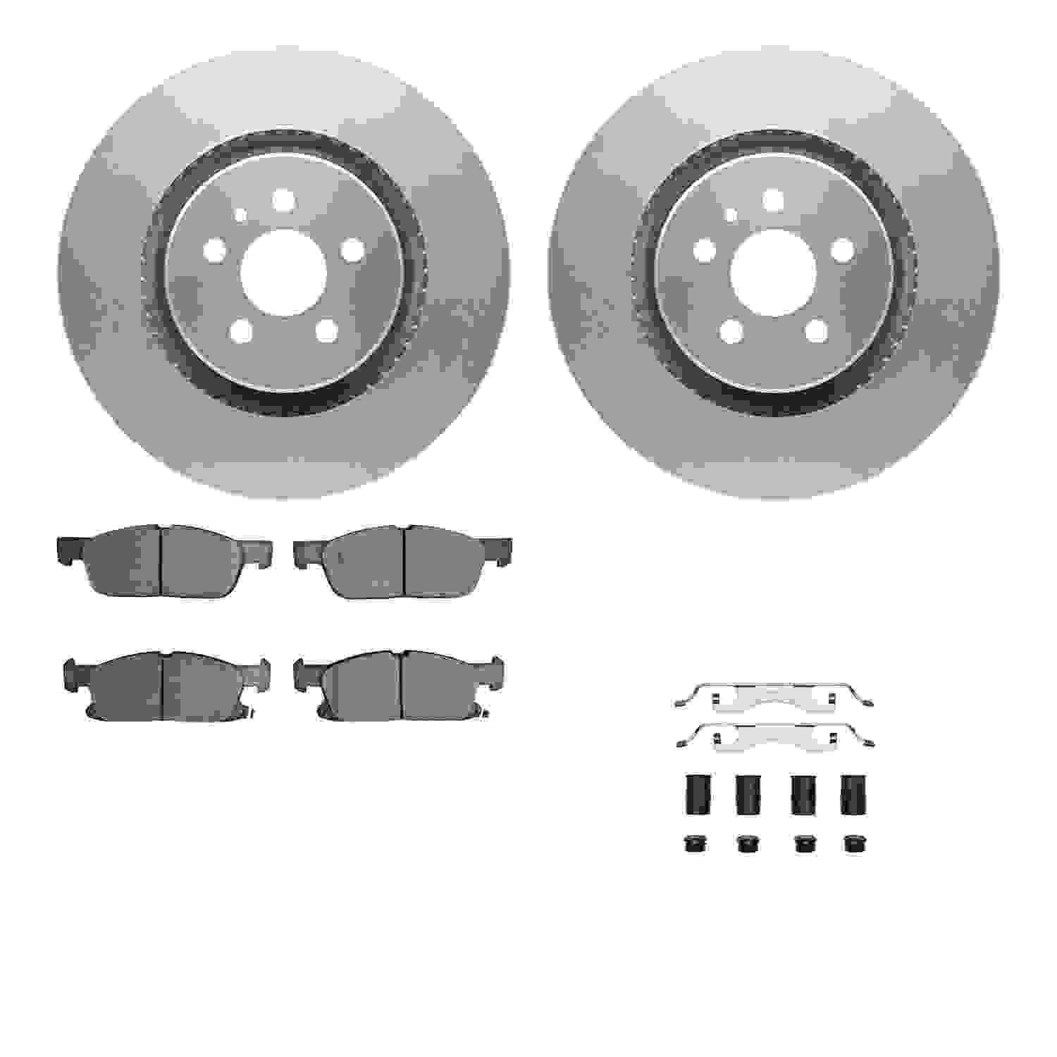 Dynamic Friction Company Disc Brake Kit 4512-55012