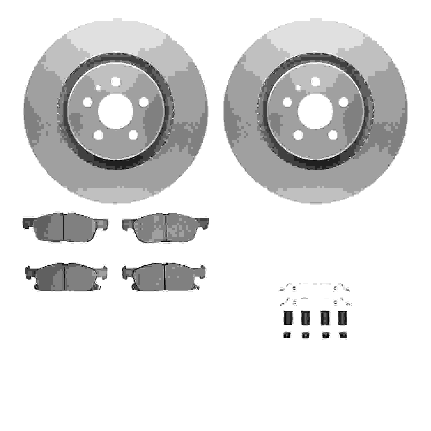 Dynamic Friction Company Disc Brake Kit 4512-55013