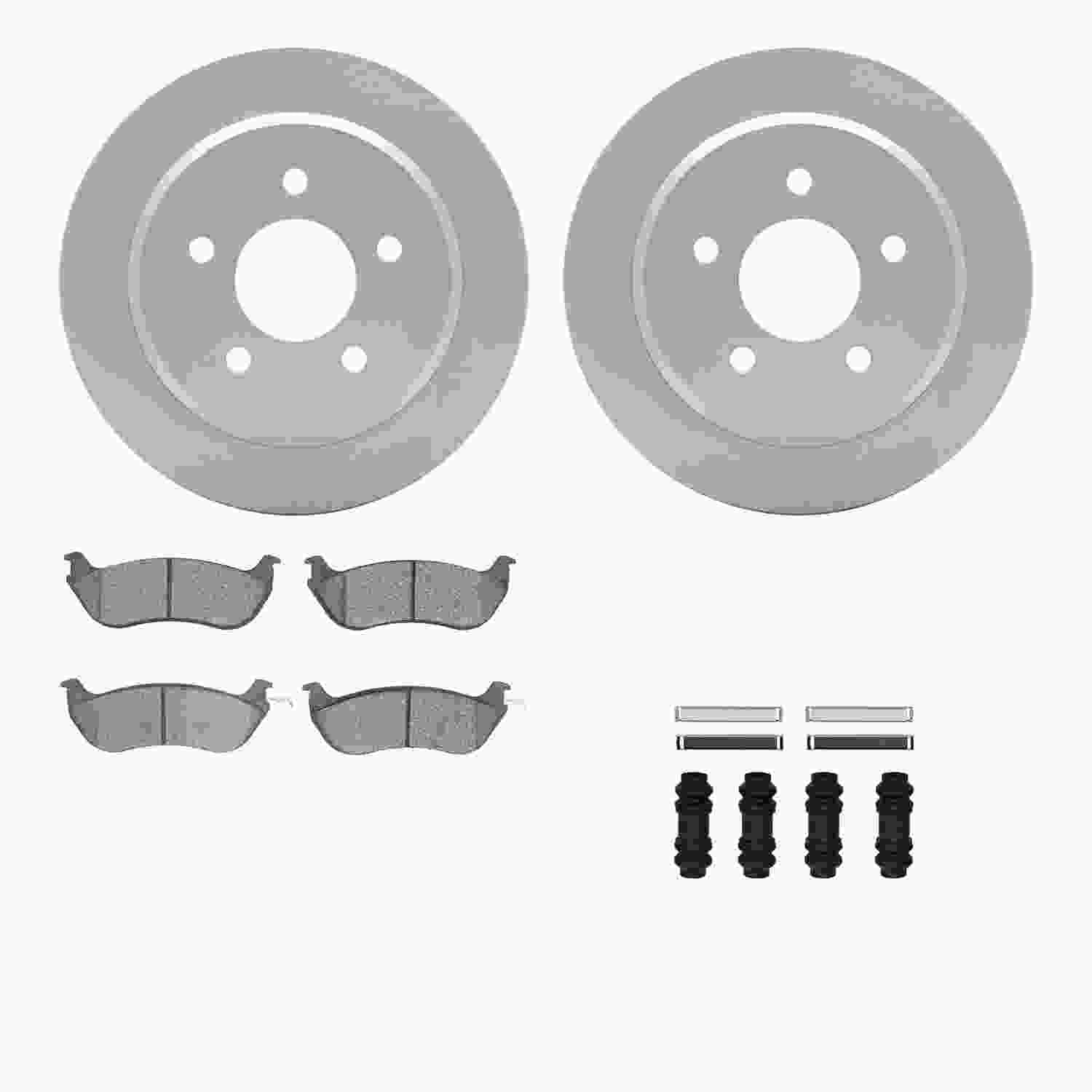 Dynamic Friction Company Disc Brake Kit 4512-56012