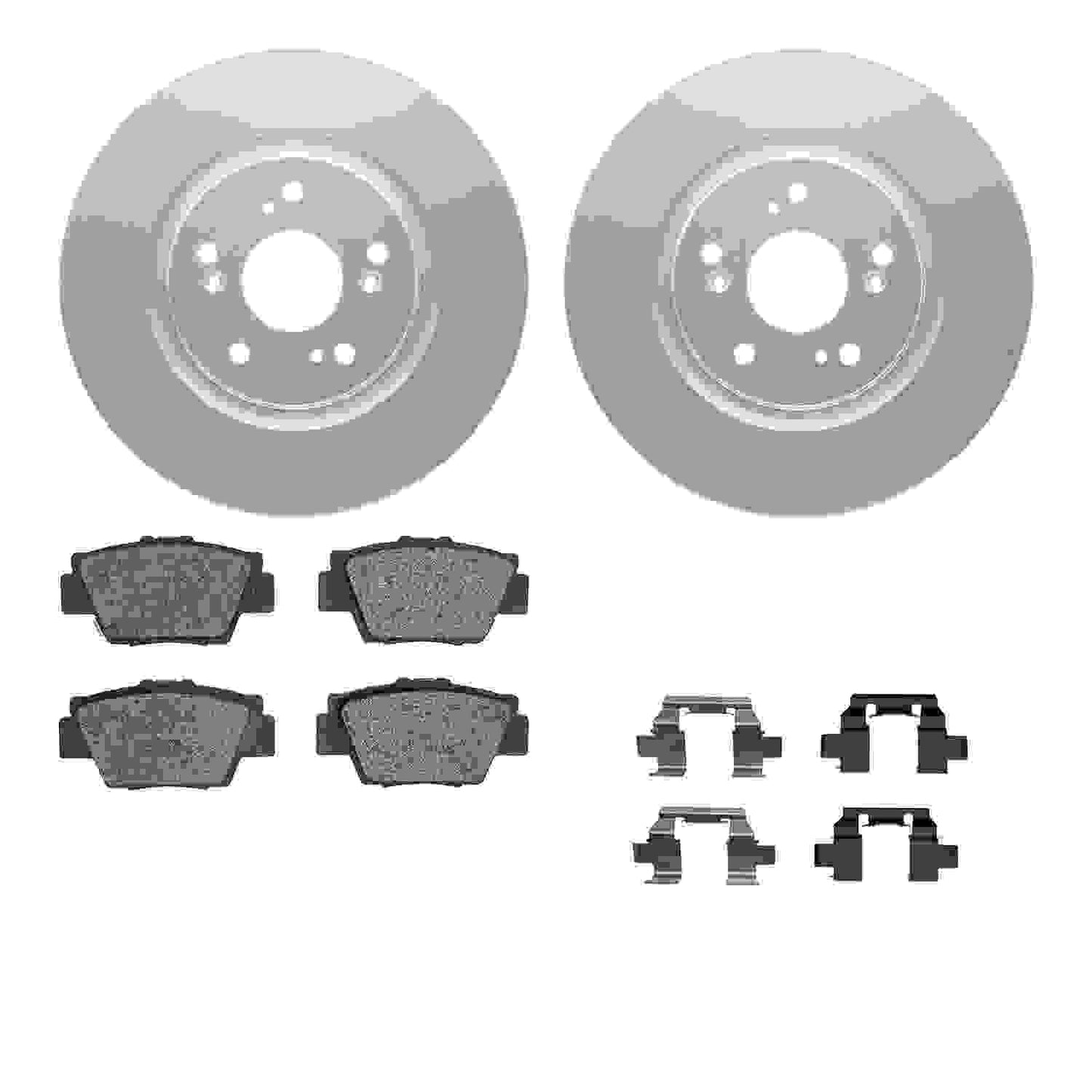 Dynamic Friction Company Disc Brake Kit 4512-58027