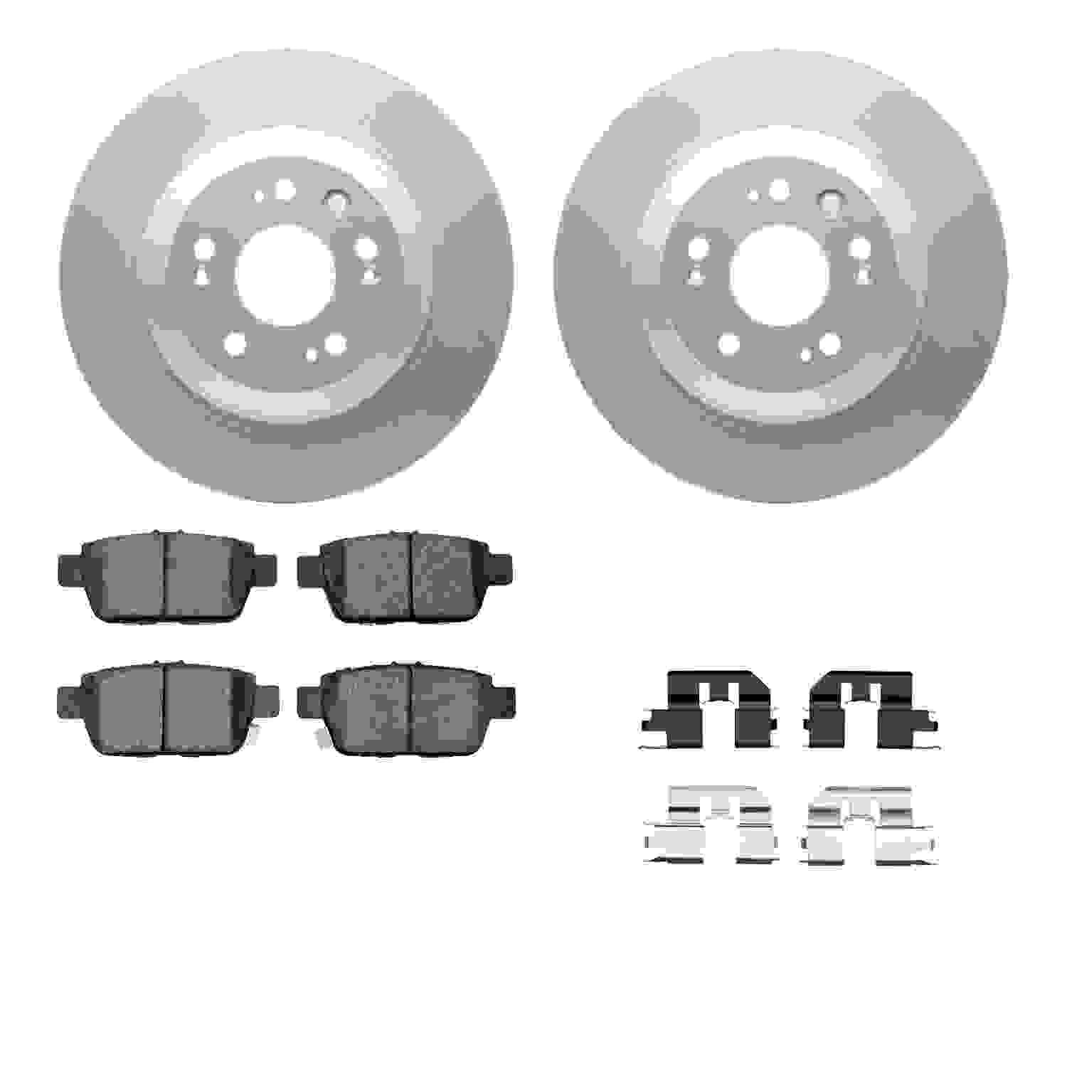 Dynamic Friction Company Disc Brake Kit 4512-58038