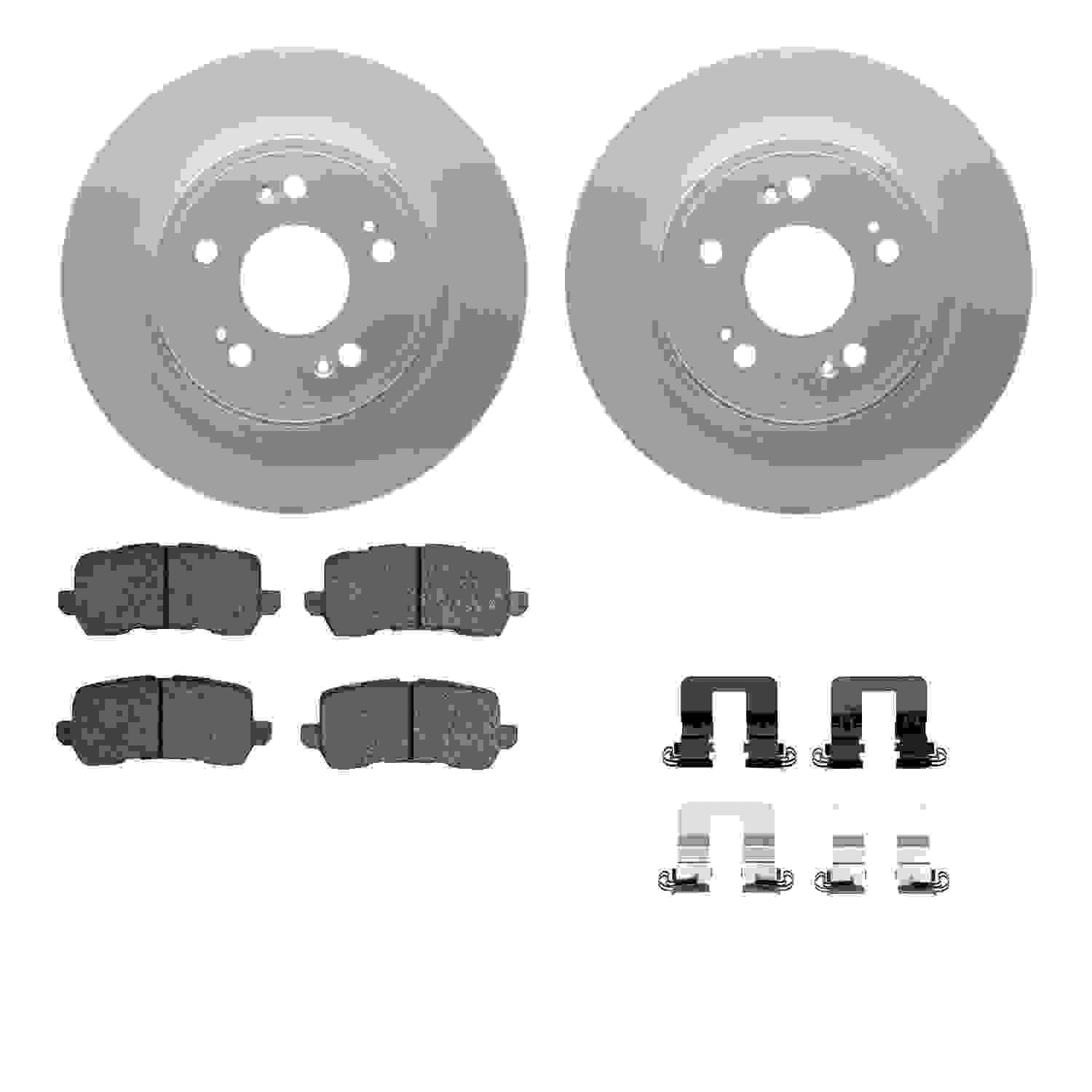 Dynamic Friction Company Disc Brake Kit 4512-58039