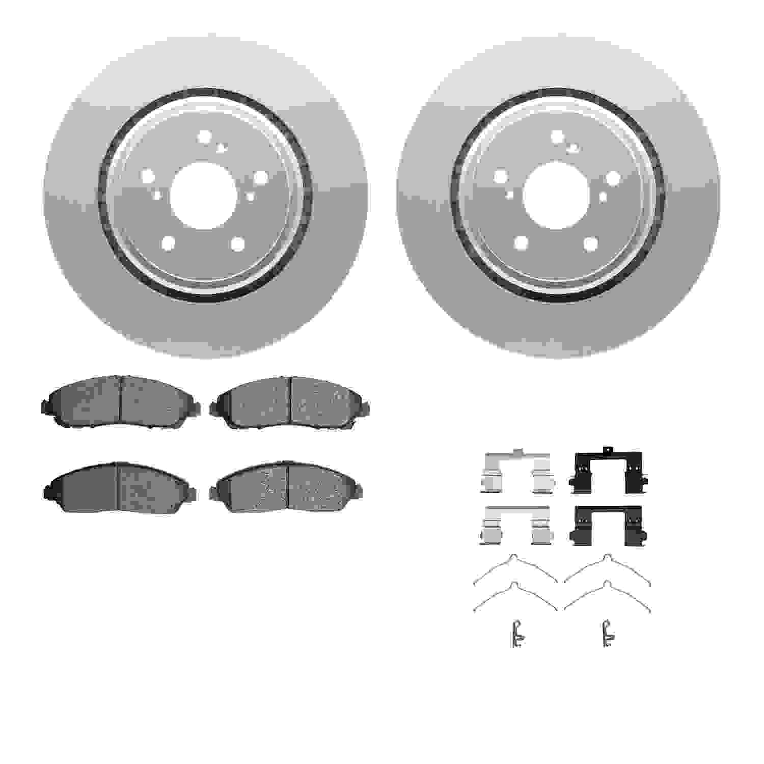 Dynamic Friction Company Disc Brake Kit 4512-58042