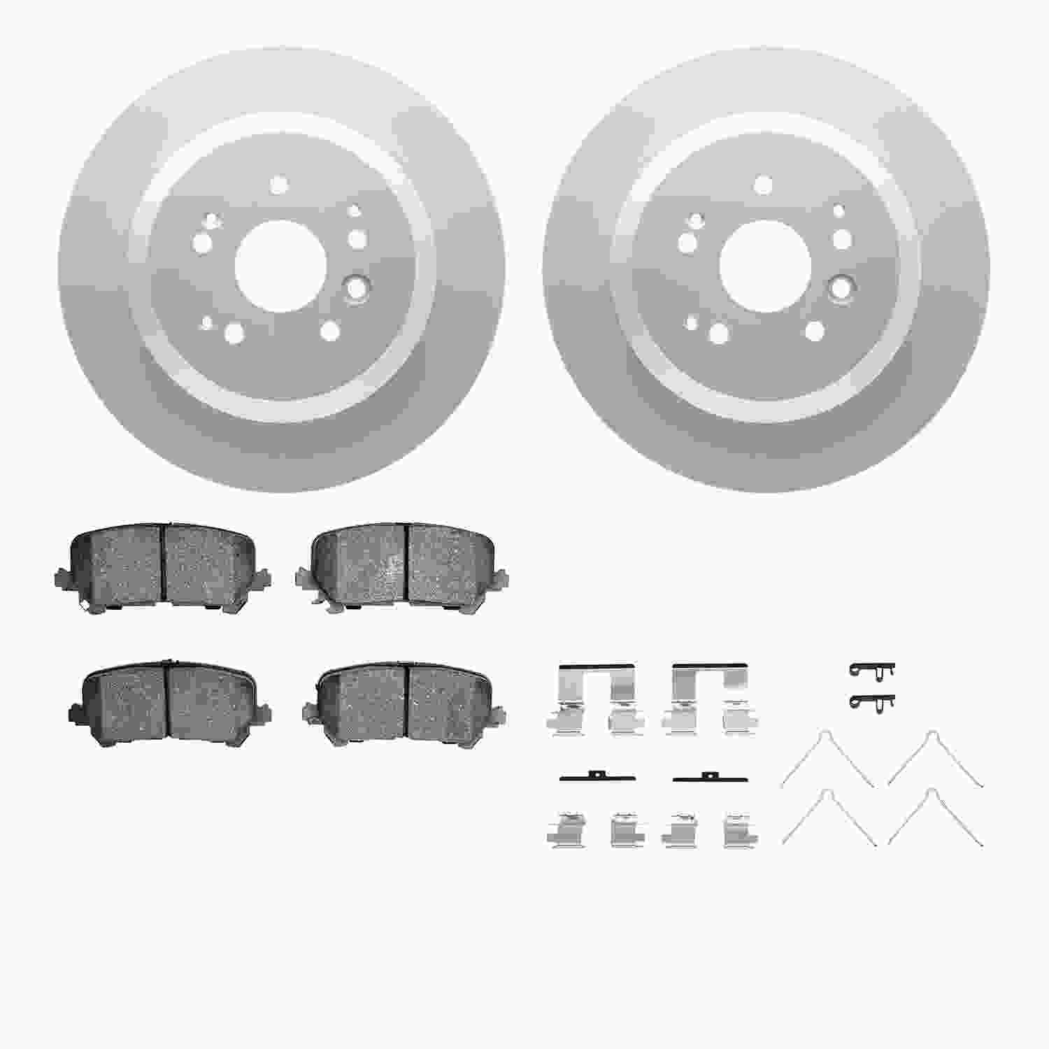 Dynamic Friction Company Disc Brake Kit 4512-58045