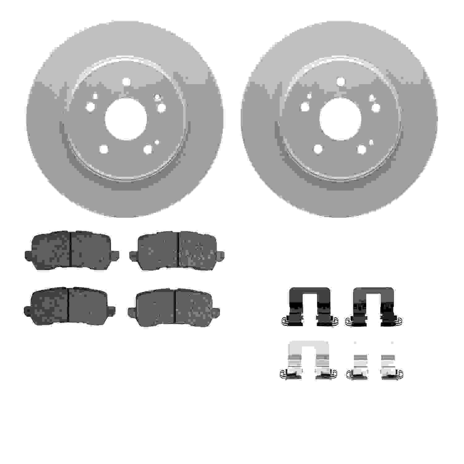 Dynamic Friction Company Disc Brake Kit 4512-58046