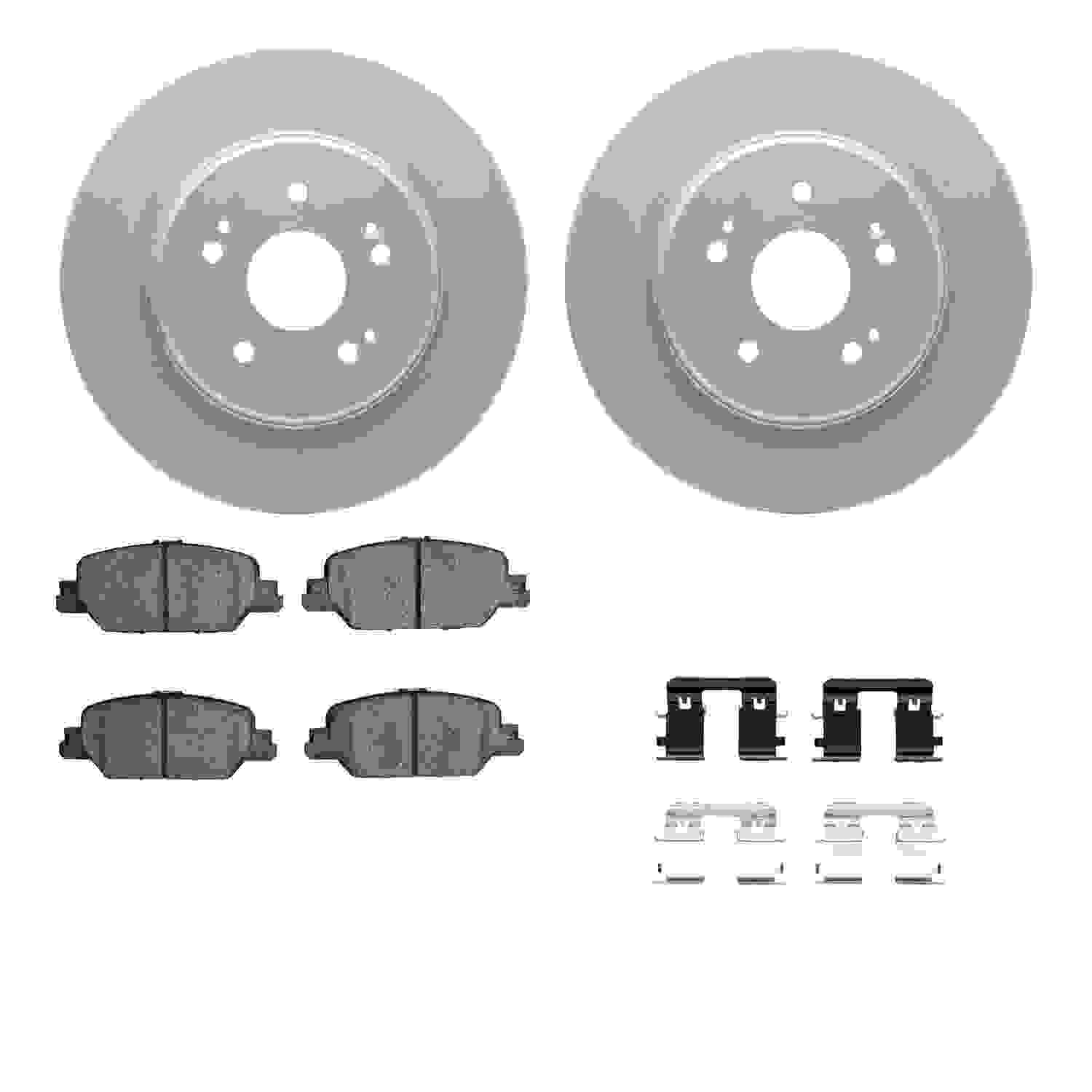 Dynamic Friction Company Disc Brake Kit 4512-58047