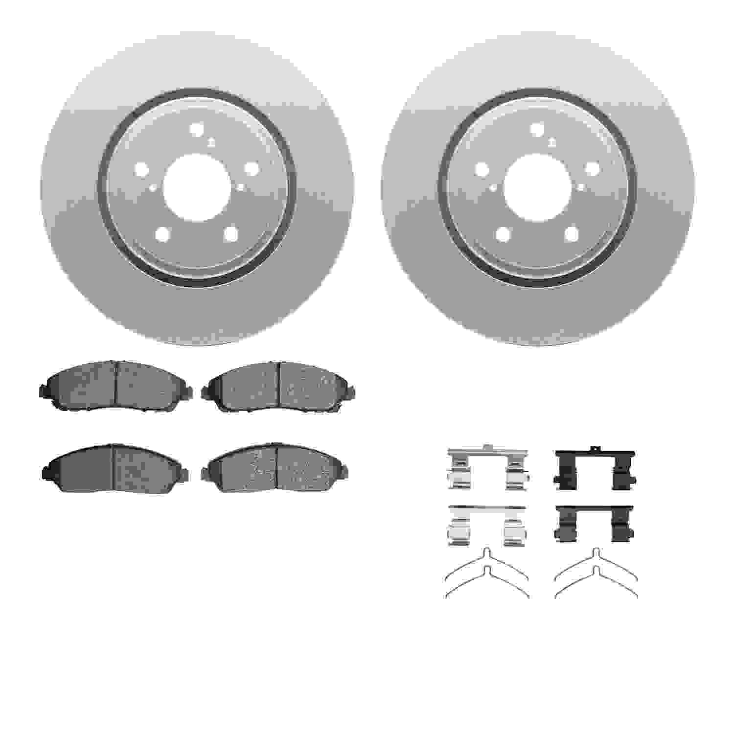 Dynamic Friction Company Disc Brake Kit 4512-58049