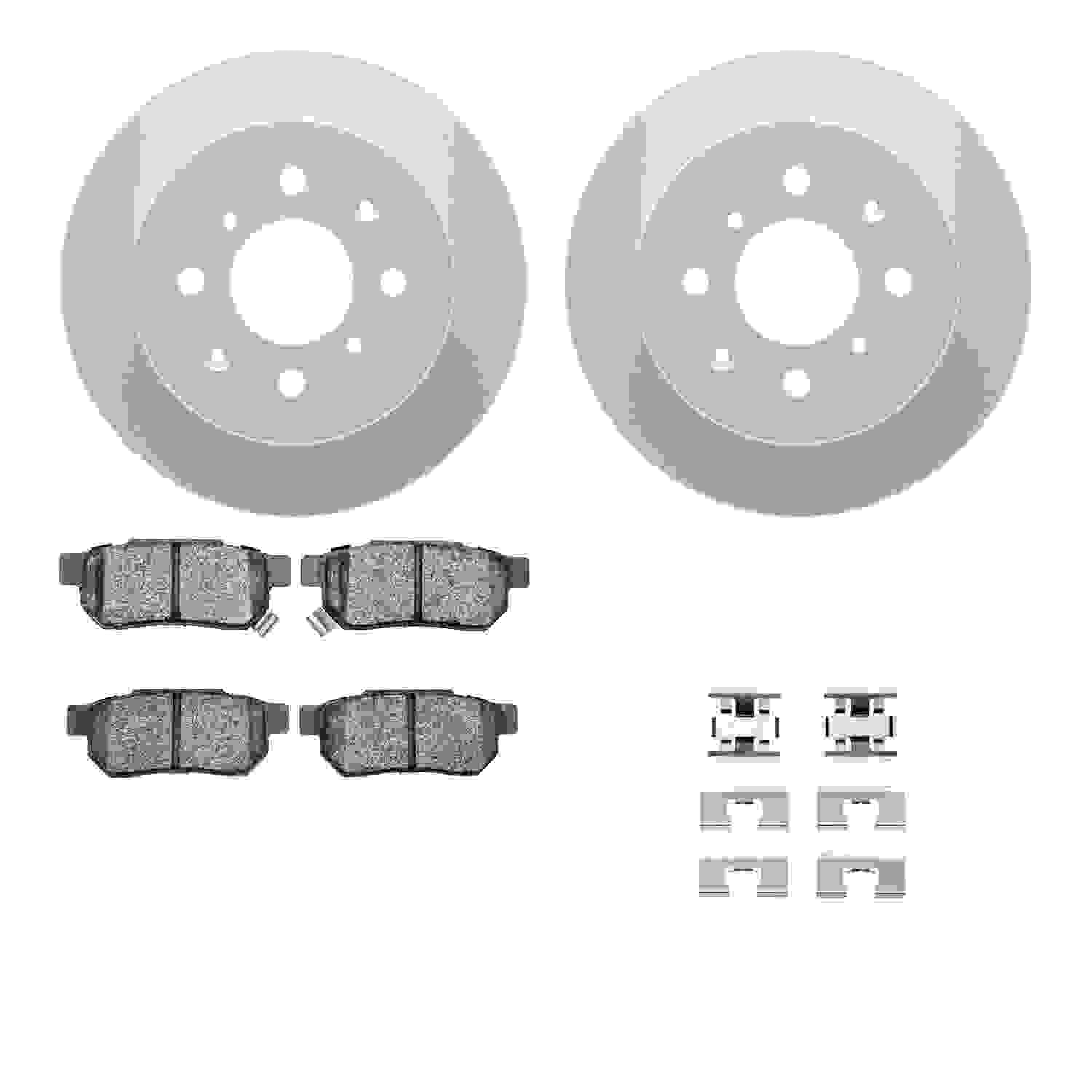 Dynamic Friction Company Disc Brake Kit 4512-59099