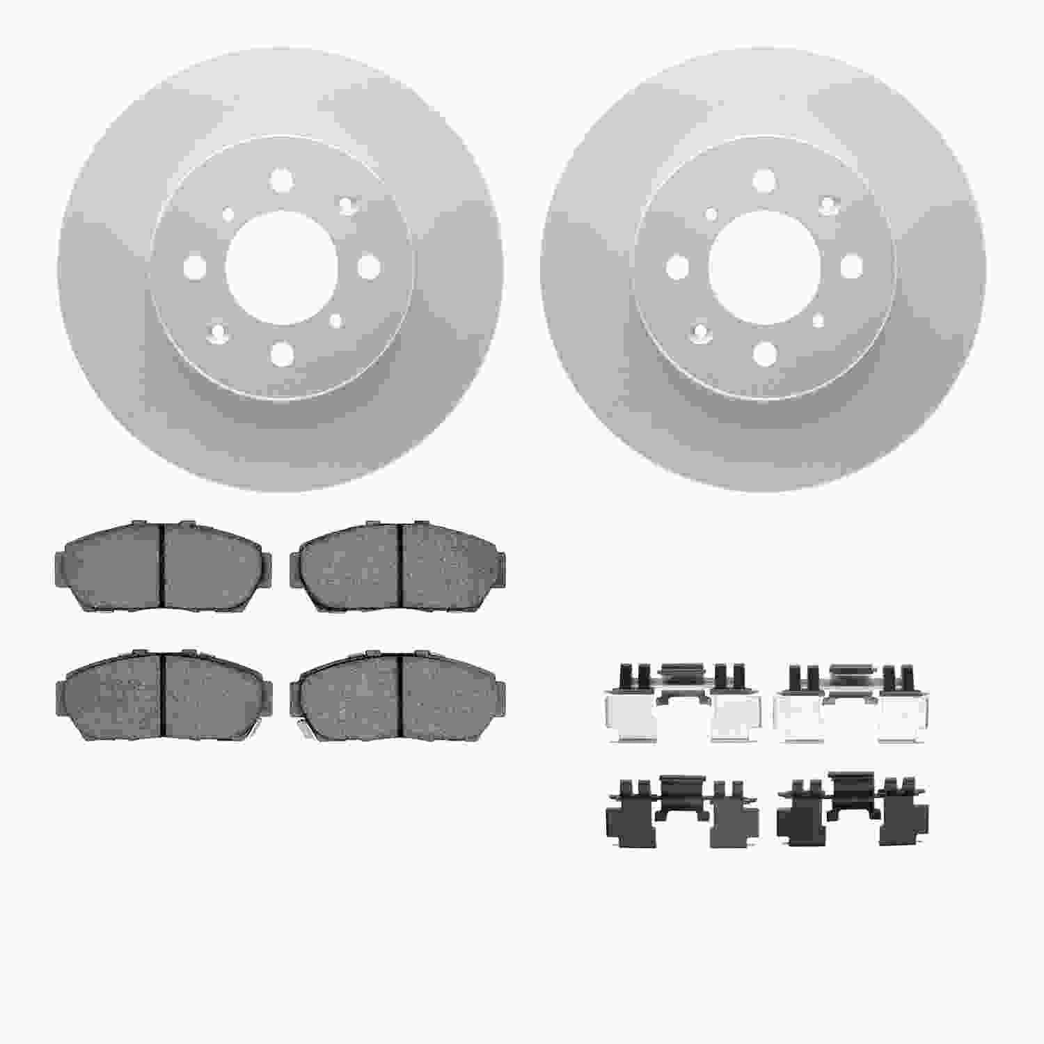 Dynamic Friction Company Disc Brake Kit 4512-59104