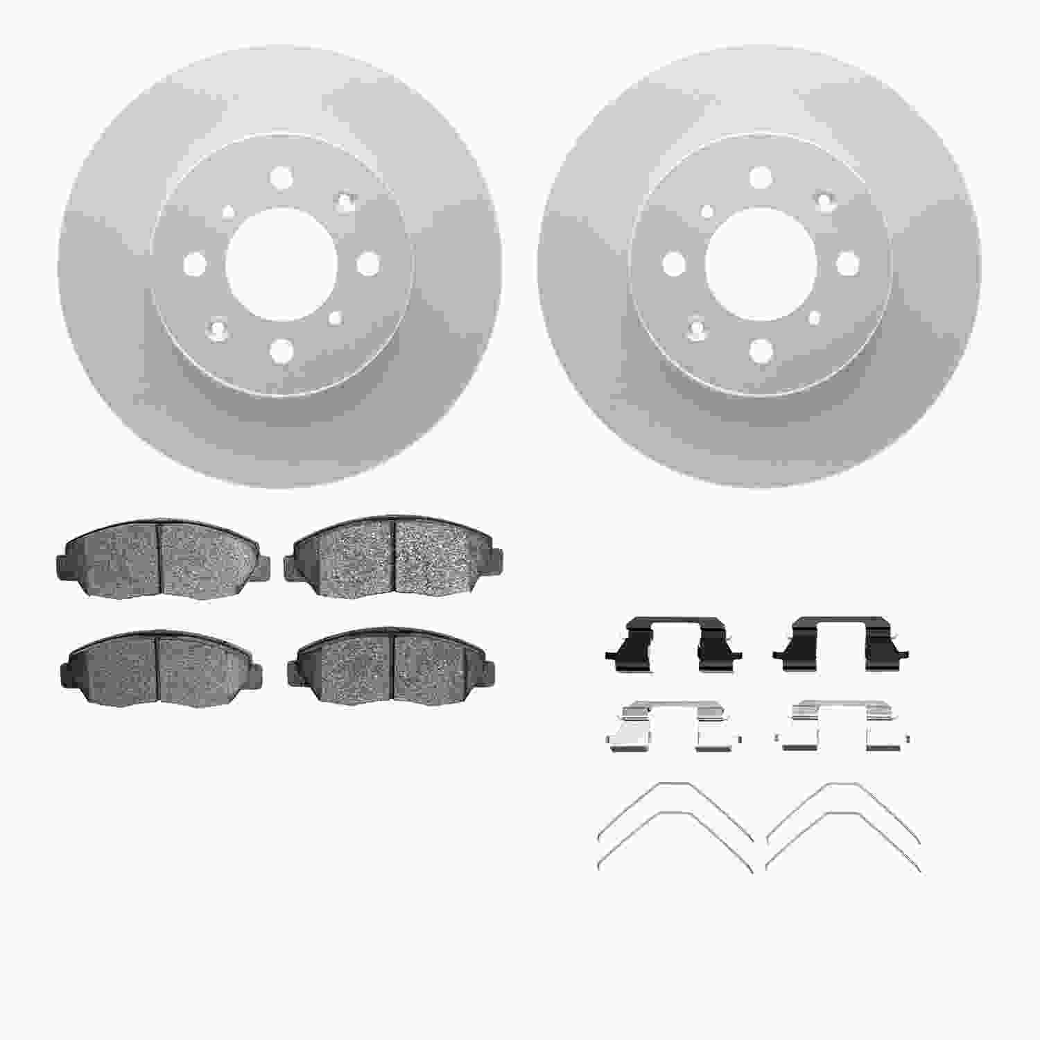 Dynamic Friction Company Disc Brake Kit 4512-59108