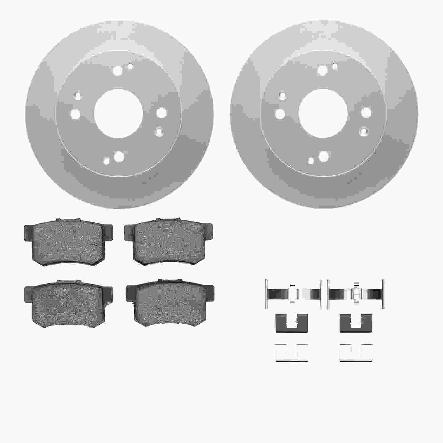 Dynamic Friction Company Disc Brake Kit 4512-59114