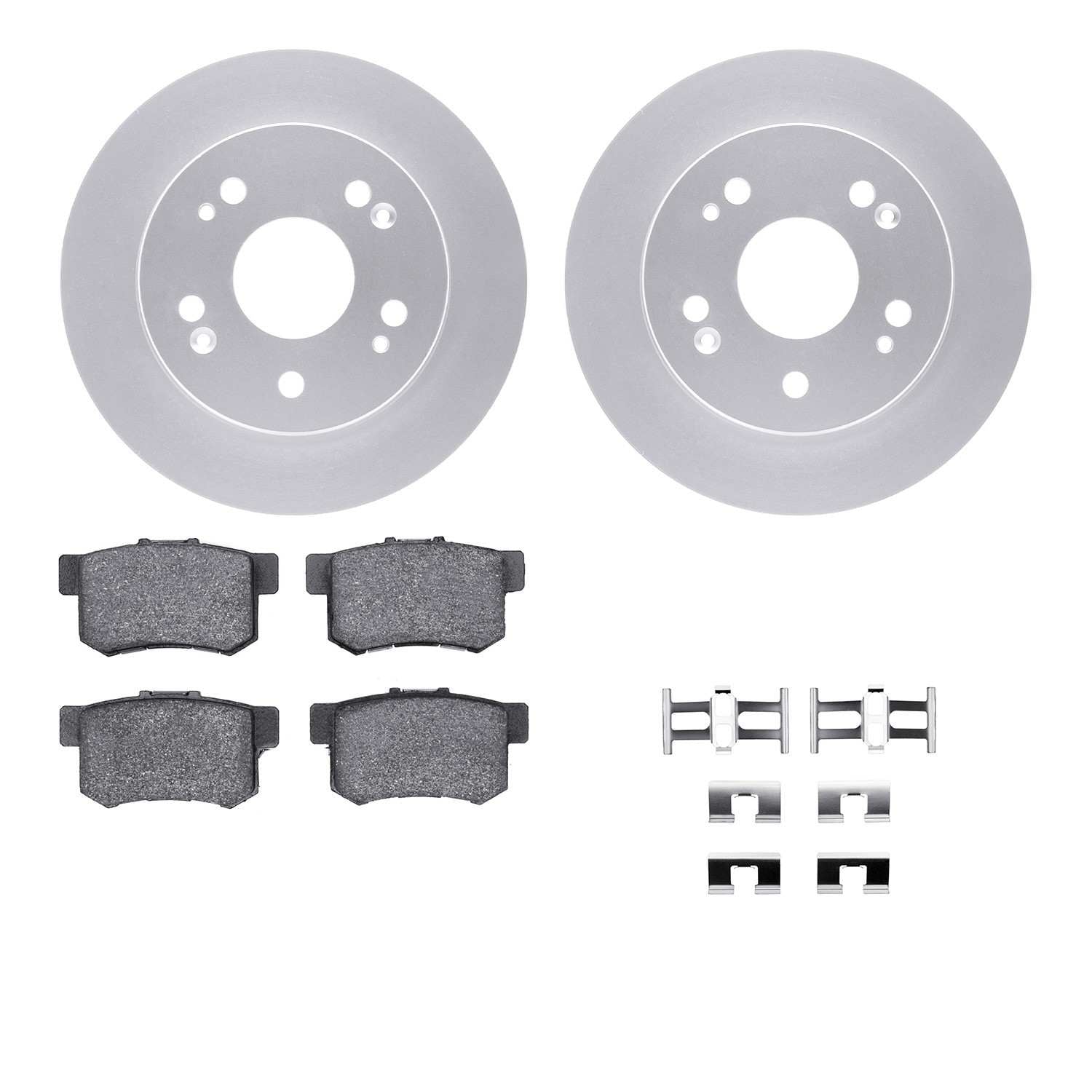 Dynamic Friction Company Disc Brake Kit 4512-59117