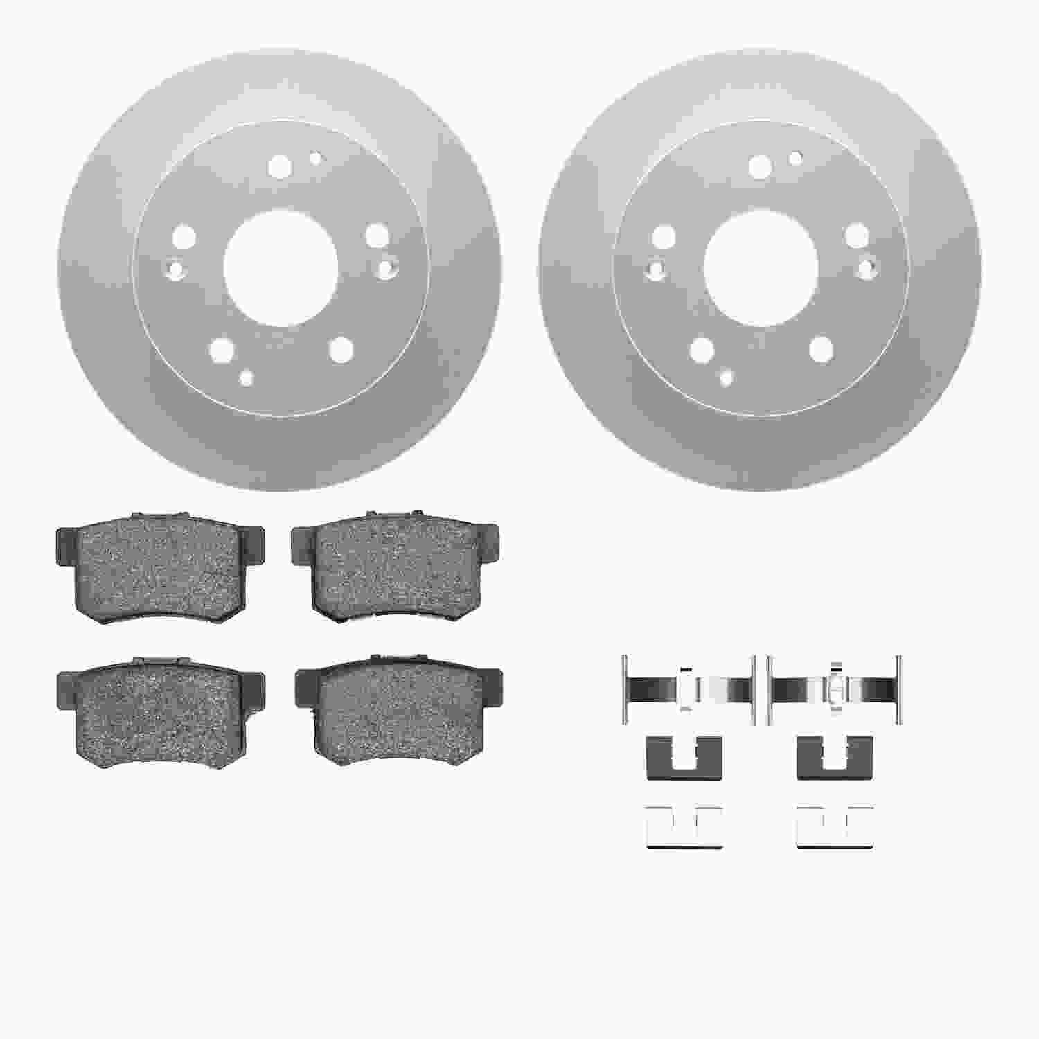 Dynamic Friction Company Disc Brake Kit 4512-59121