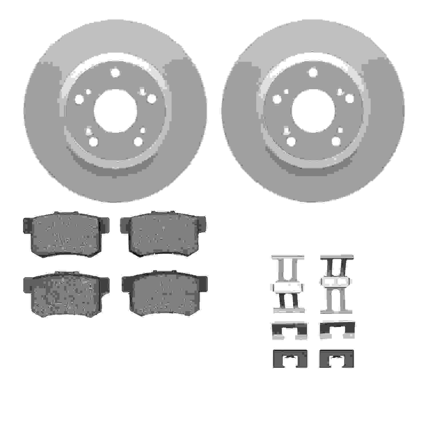 Dynamic Friction Company Disc Brake Kit 4512-59124