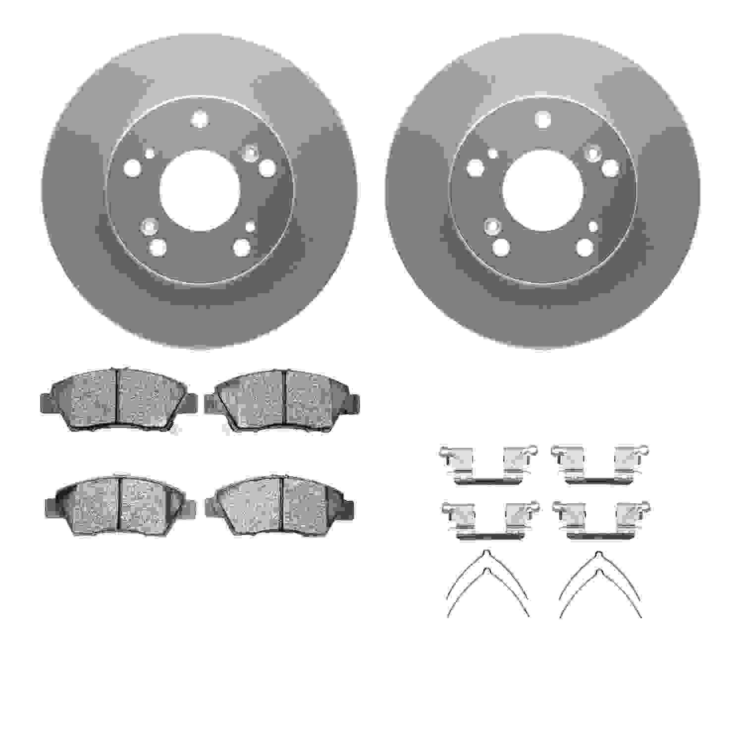 Dynamic Friction Company Disc Brake Kit 4512-59127