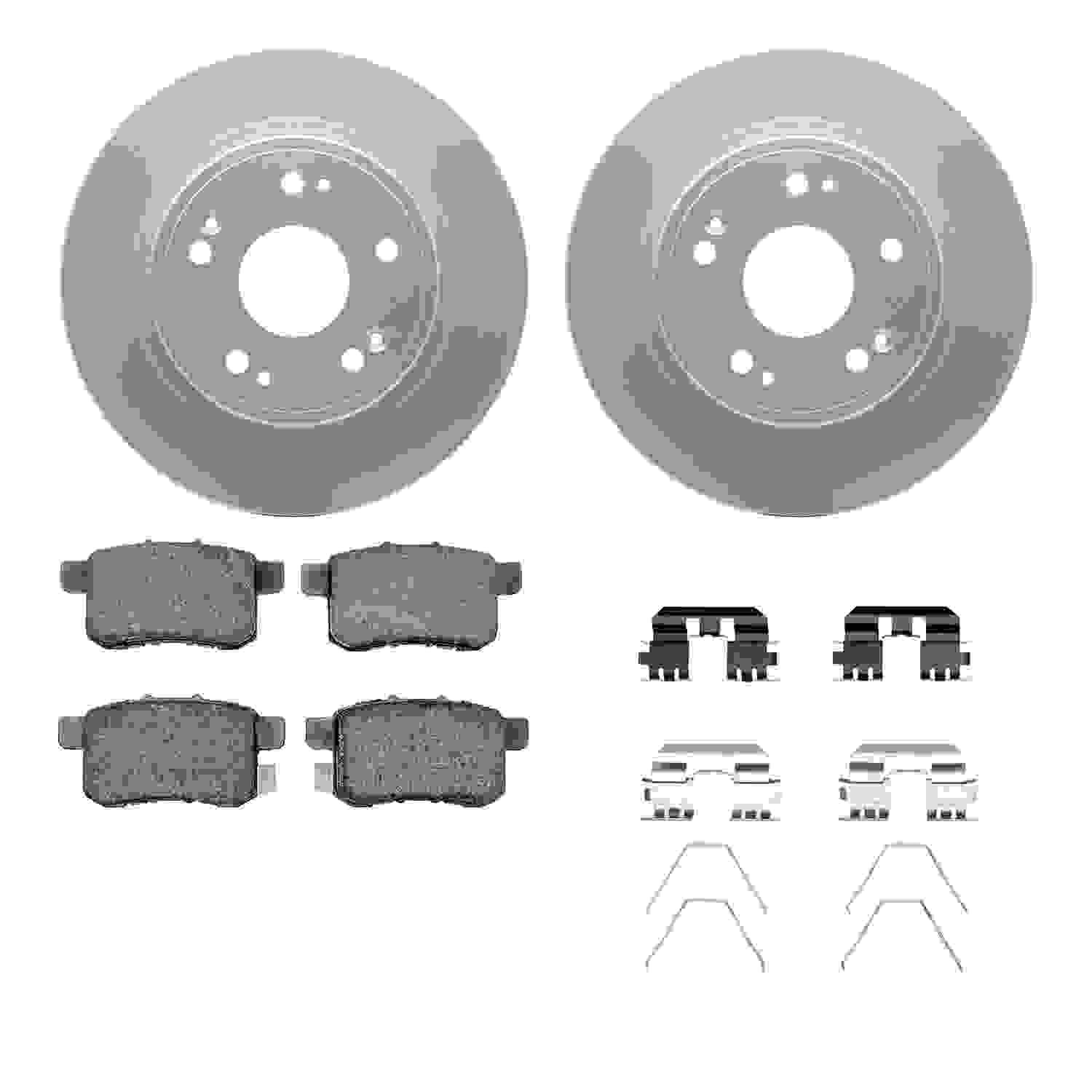 Dynamic Friction Company Disc Brake Kit 4512-59131