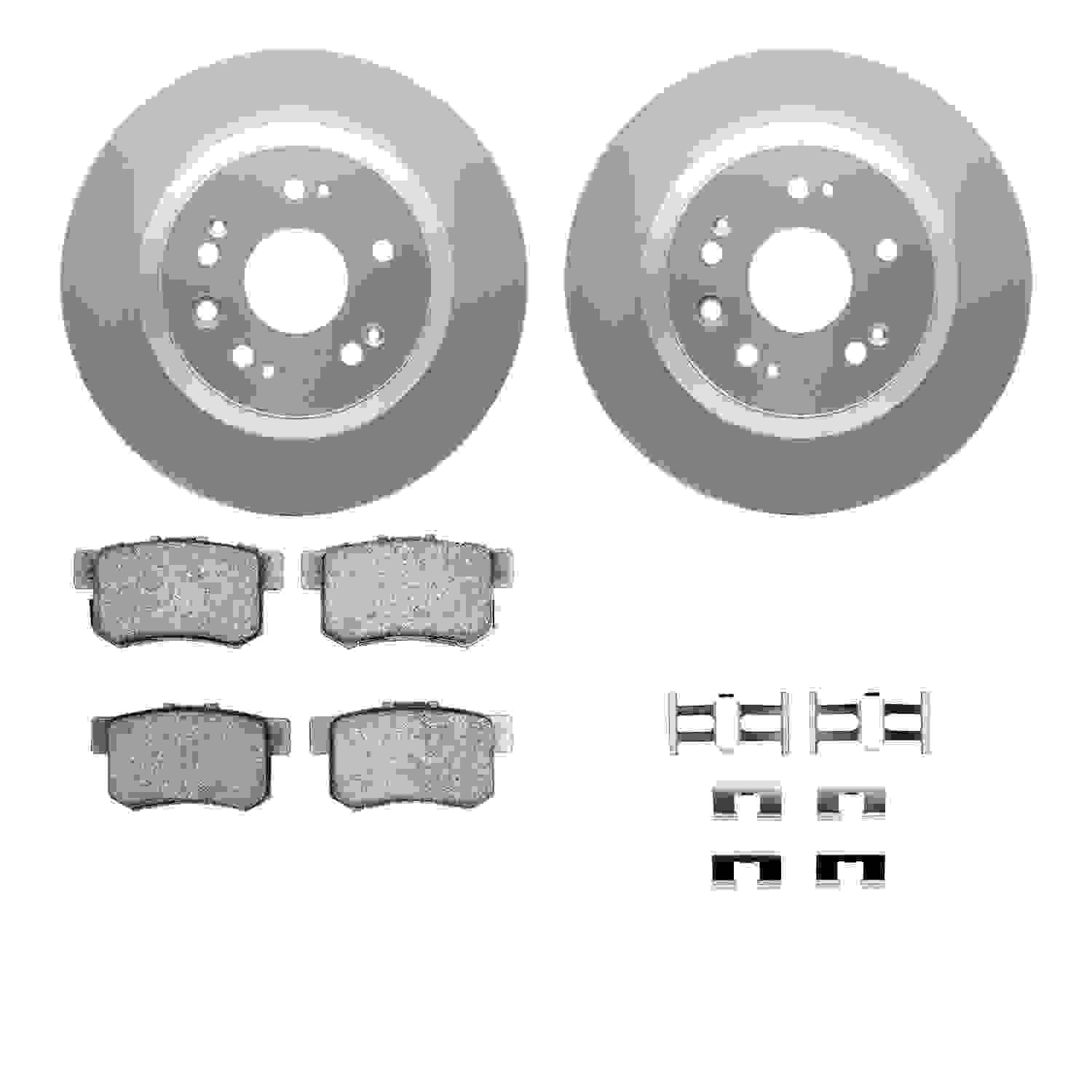 Dynamic Friction Company Disc Brake Kit 4512-59132