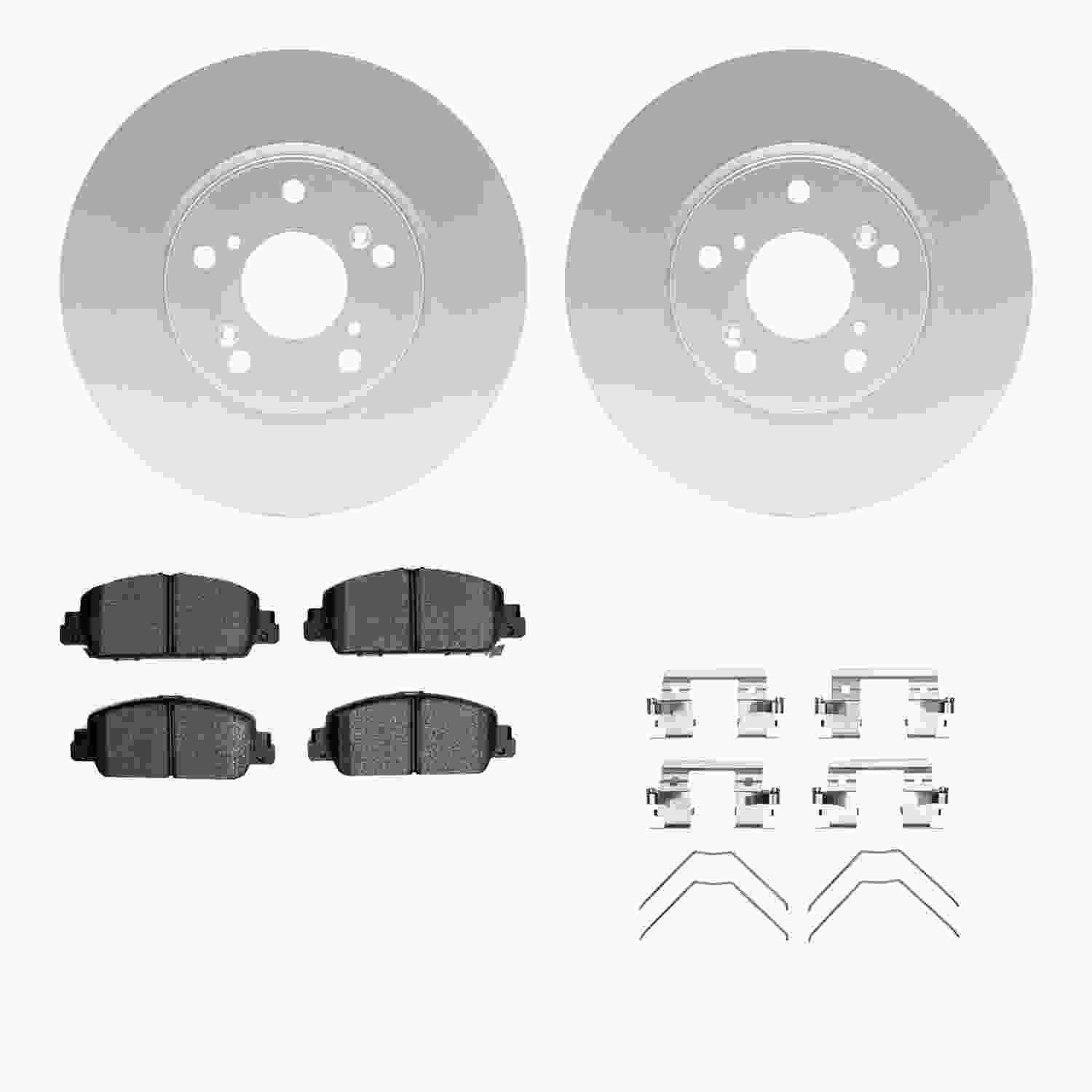 Dynamic Friction Company Disc Brake Kit 4512-59143