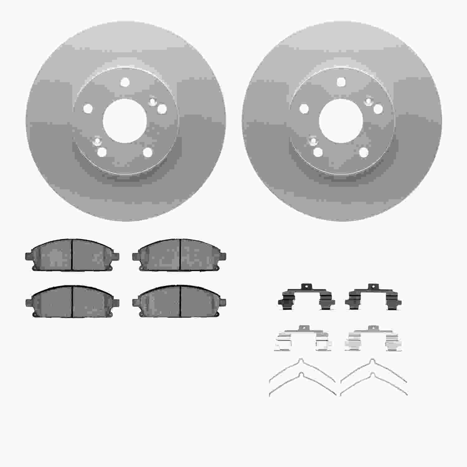 Dynamic Friction Company Disc Brake Kit 4512-59153