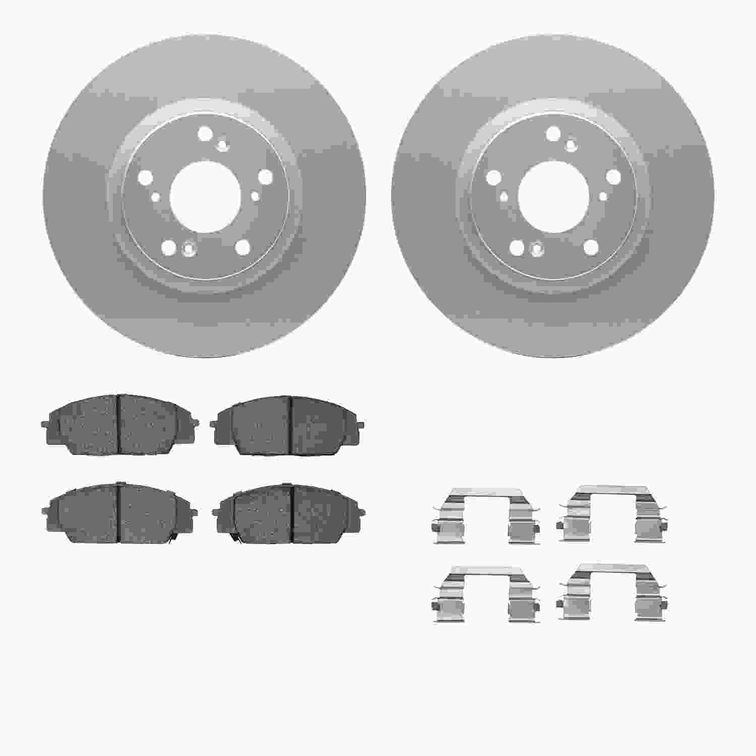 Dynamic Friction Company Disc Brake Kit 4512-59160