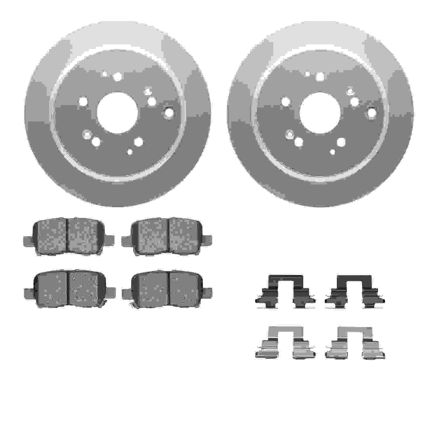 Dynamic Friction Company Disc Brake Kit 4512-59165