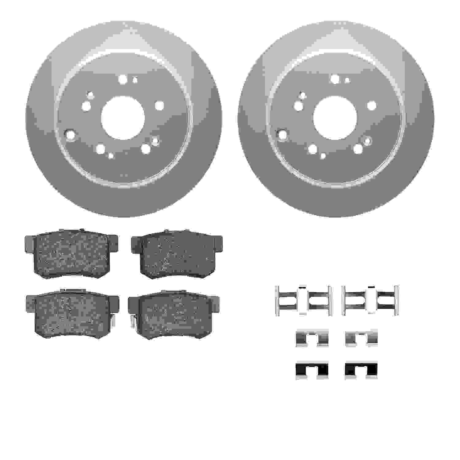 Dynamic Friction Company Disc Brake Kit 4512-59167