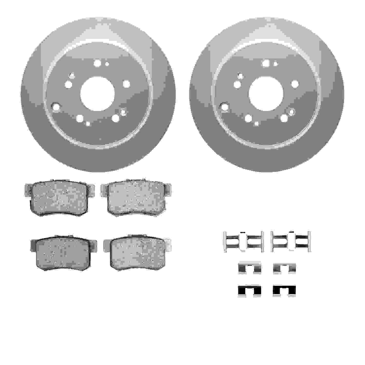 Dynamic Friction Company Disc Brake Kit 4512-59168