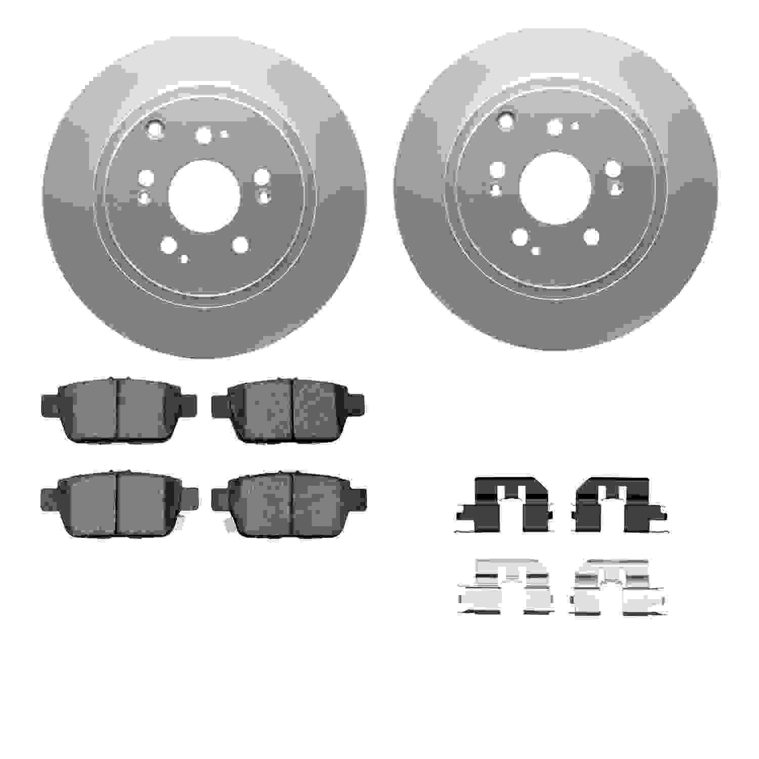 Dynamic Friction Company Disc Brake Kit 4512-59172