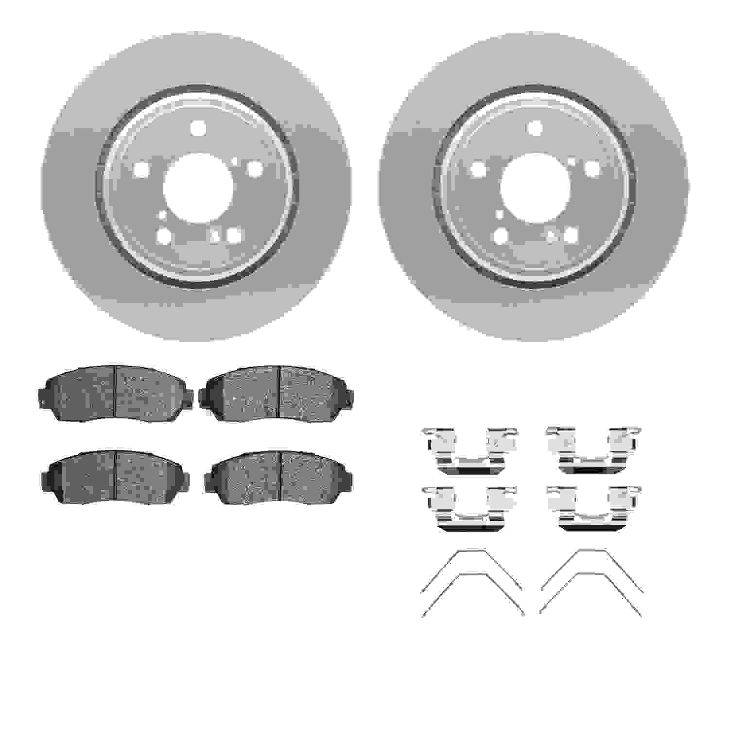 Dynamic Friction Company Disc Brake Kit 4512-59181