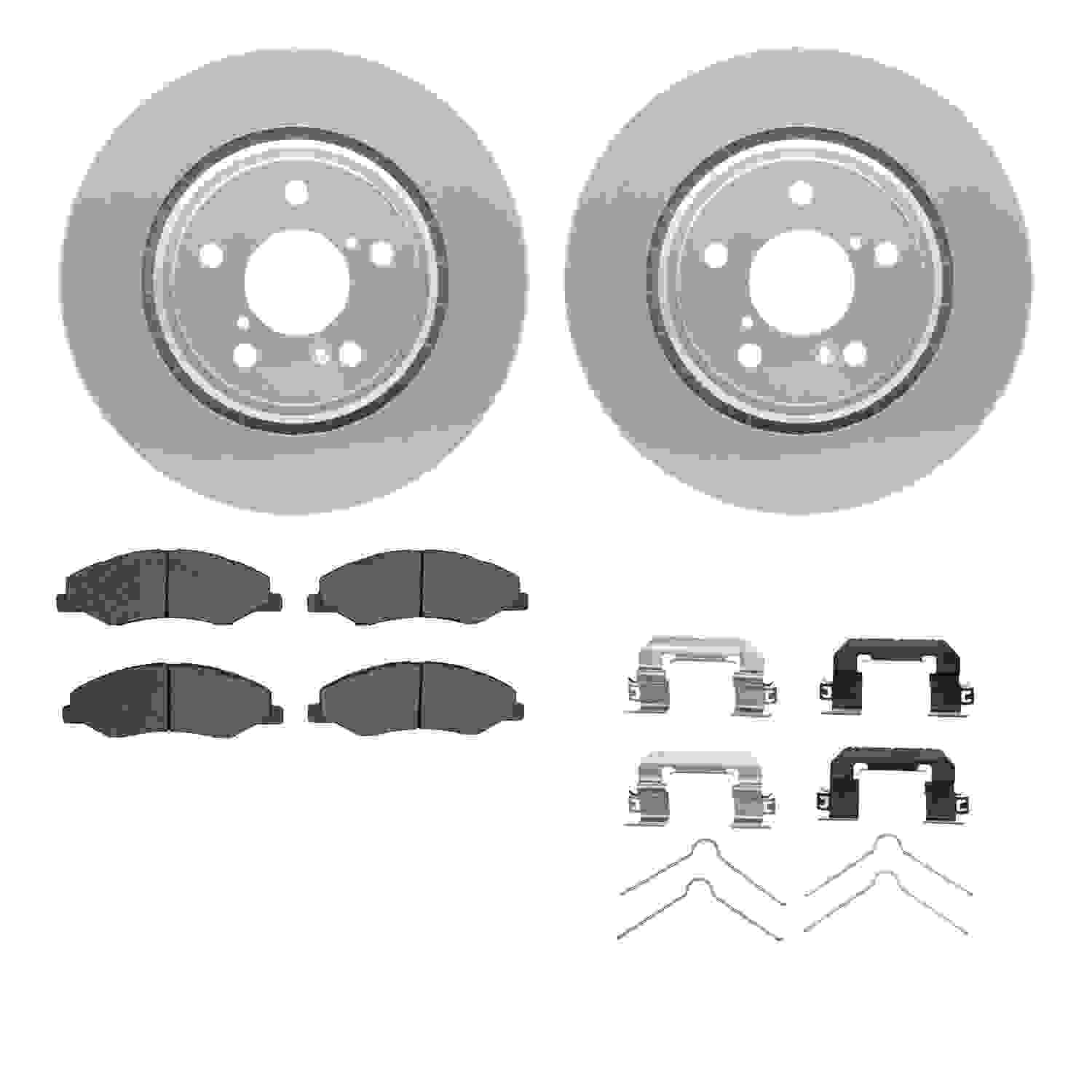 Dynamic Friction Company Disc Brake Kit 4512-59184