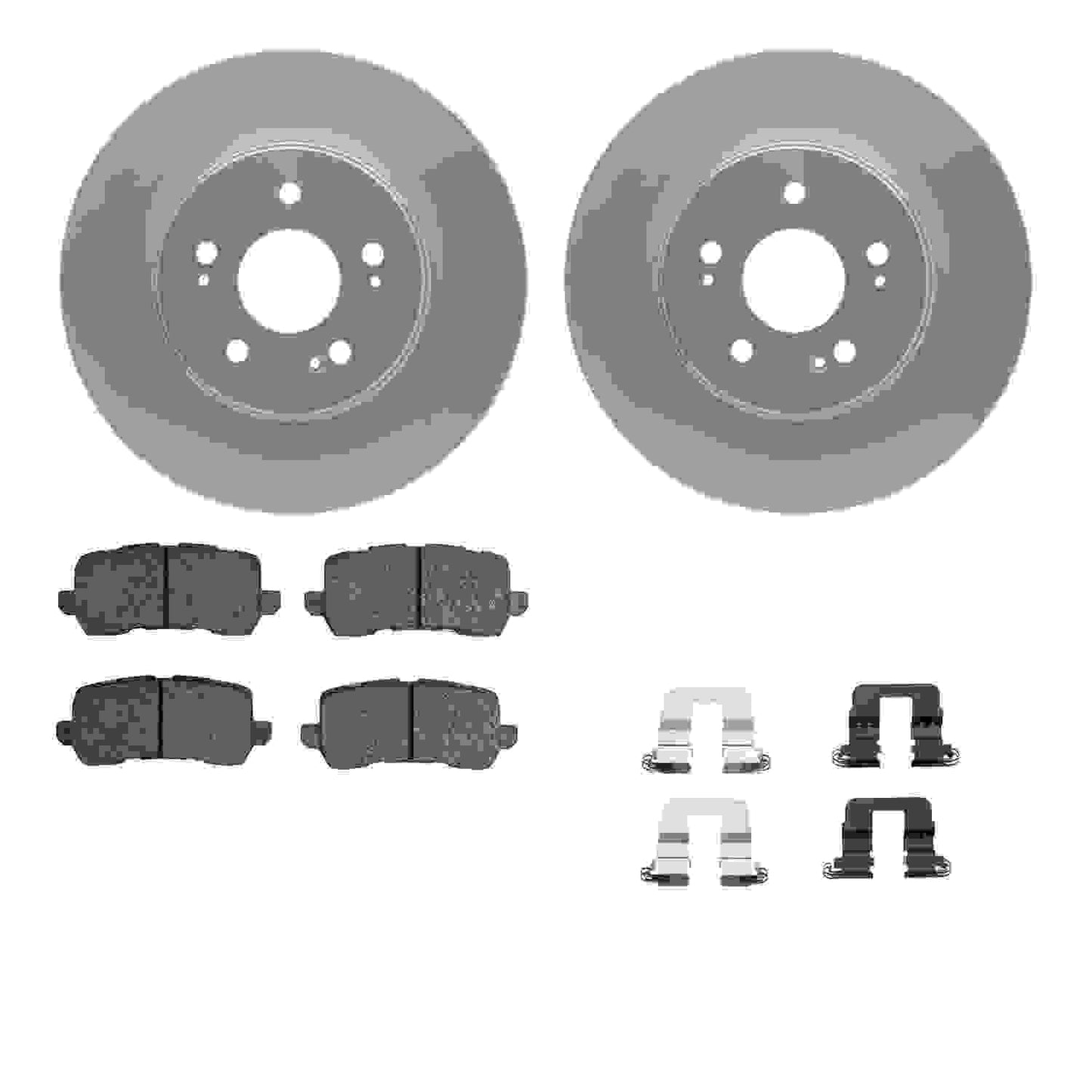 Dynamic Friction Company Disc Brake Kit 4512-59198