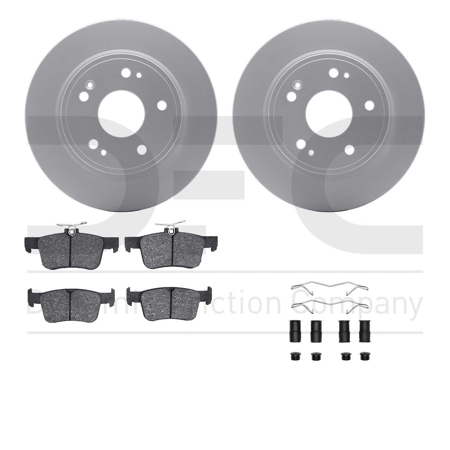 Dynamic Friction Company Disc Brake Kit 4512-59209