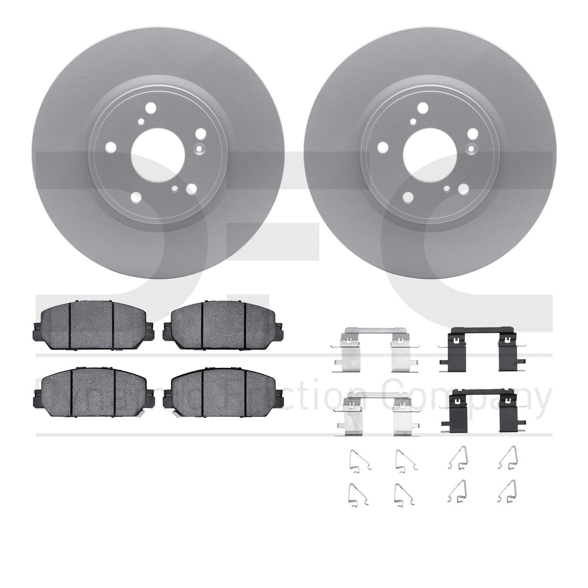 Dynamic Friction Company Disc Brake Kit 4512-59468