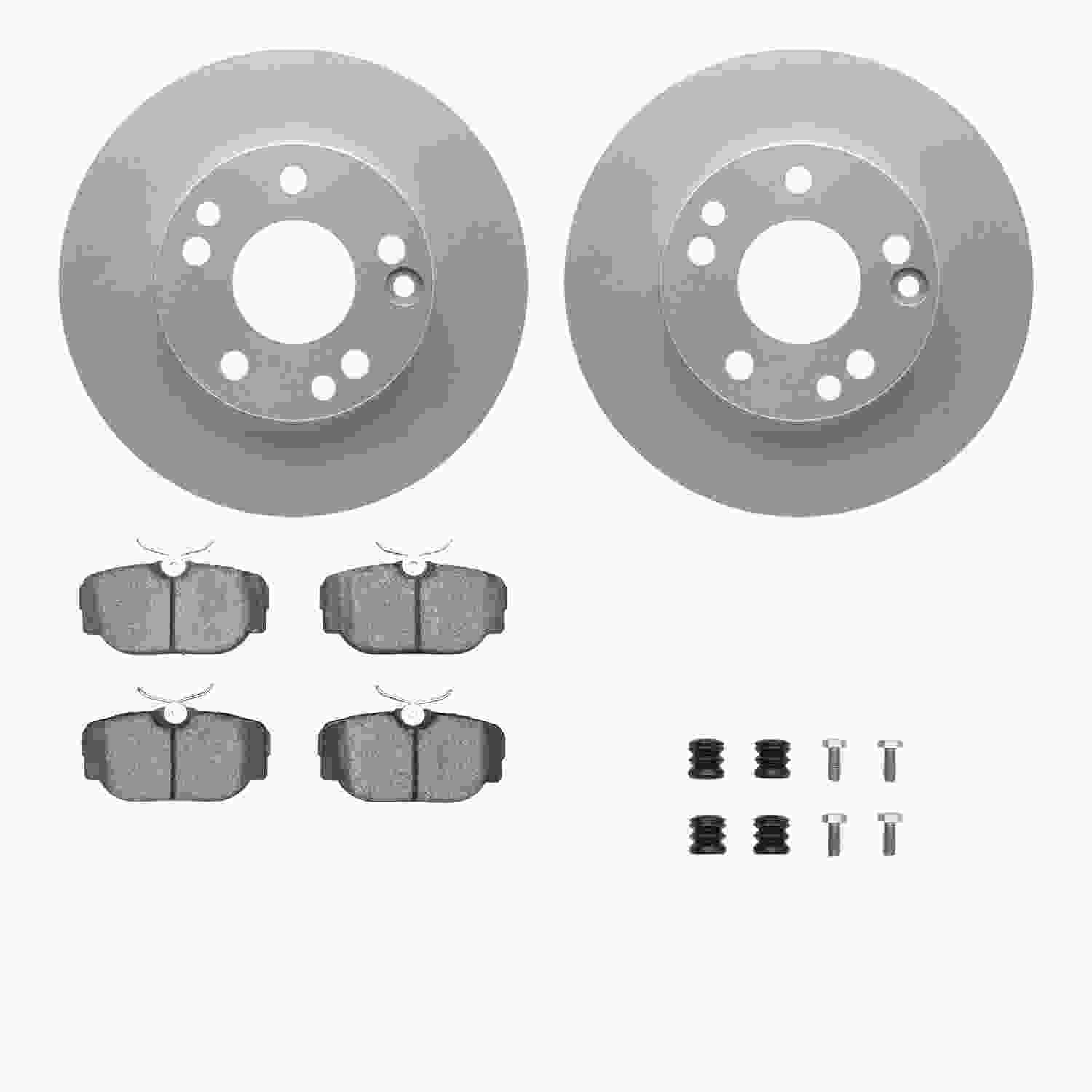 Dynamic Friction Company Disc Brake Kit 4512-63122