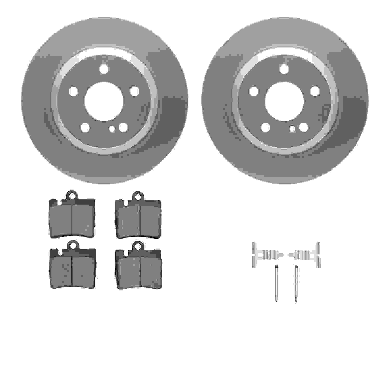 Dynamic Friction Company Disc Brake Kit 4512-63137