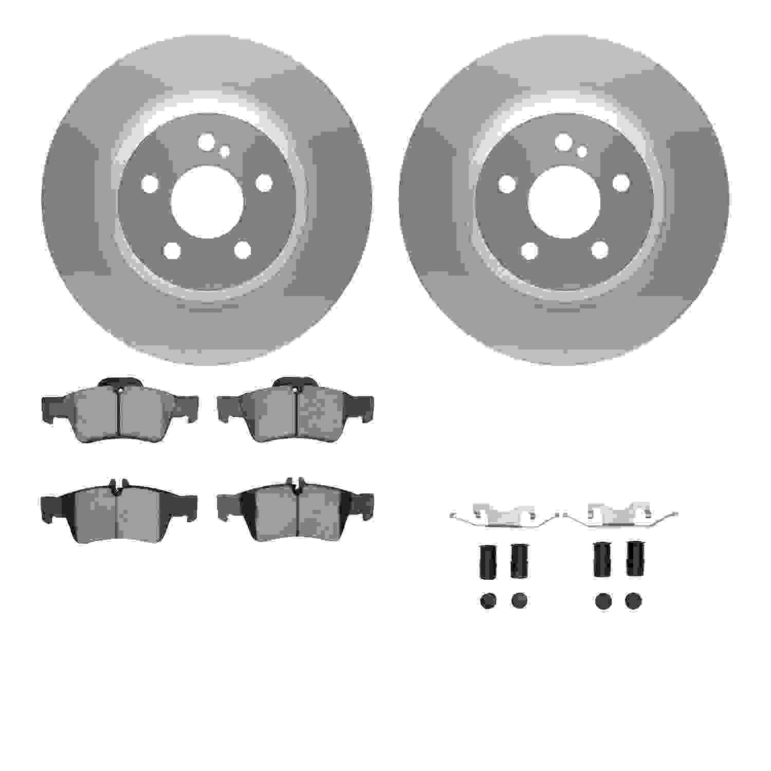 Dynamic Friction Company Disc Brake Kit 4512-63178