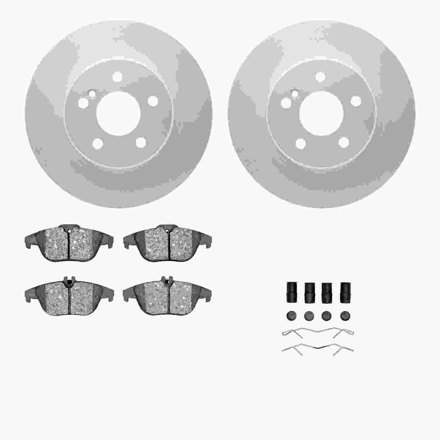 Dynamic Friction Company Disc Brake Kit 4512-63186