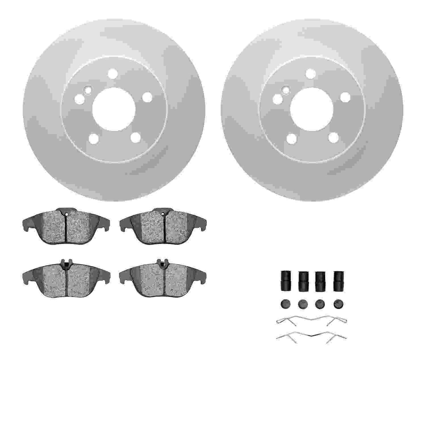 Dynamic Friction Company Disc Brake Kit 4512-63187