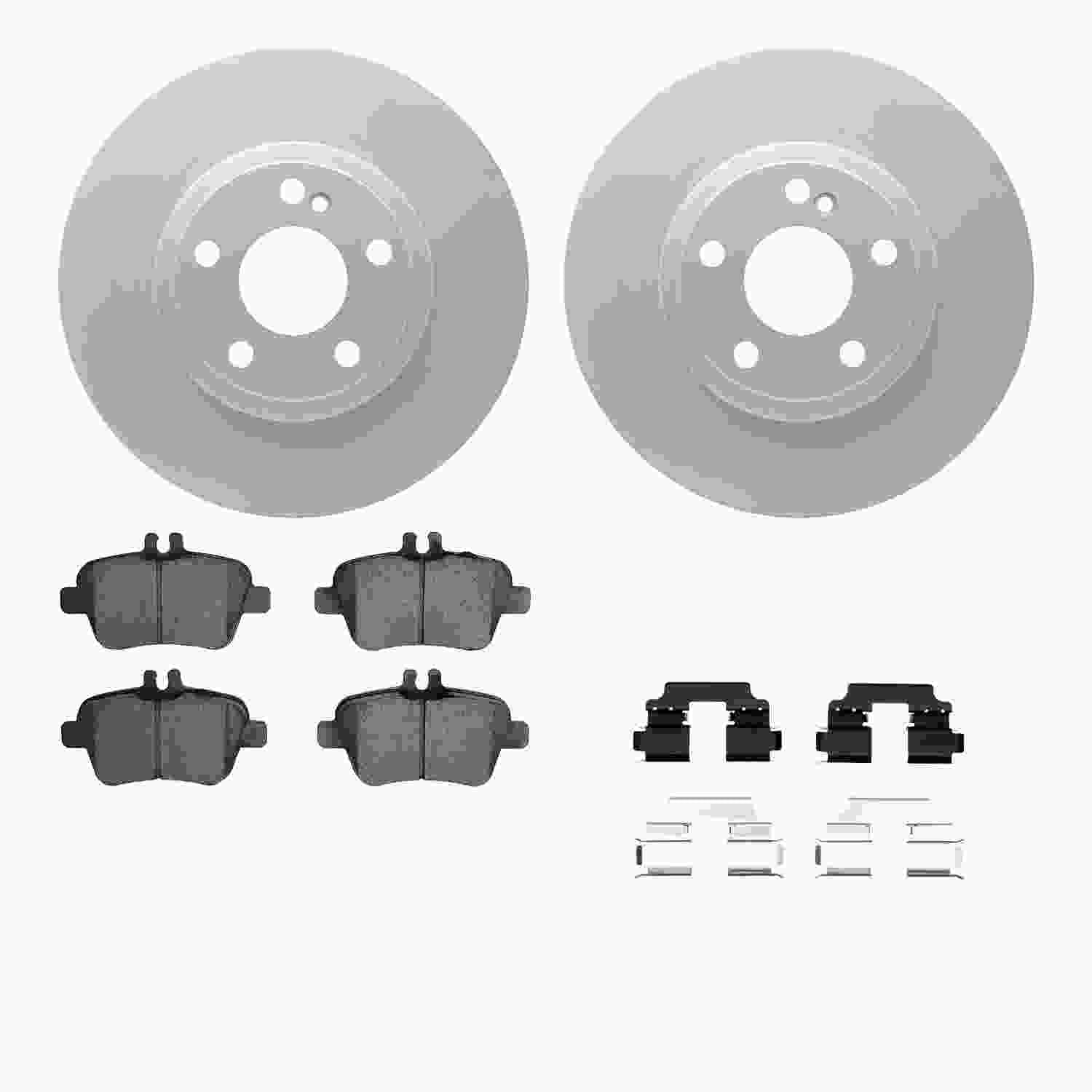 Dynamic Friction Company Disc Brake Kit 4512-63197