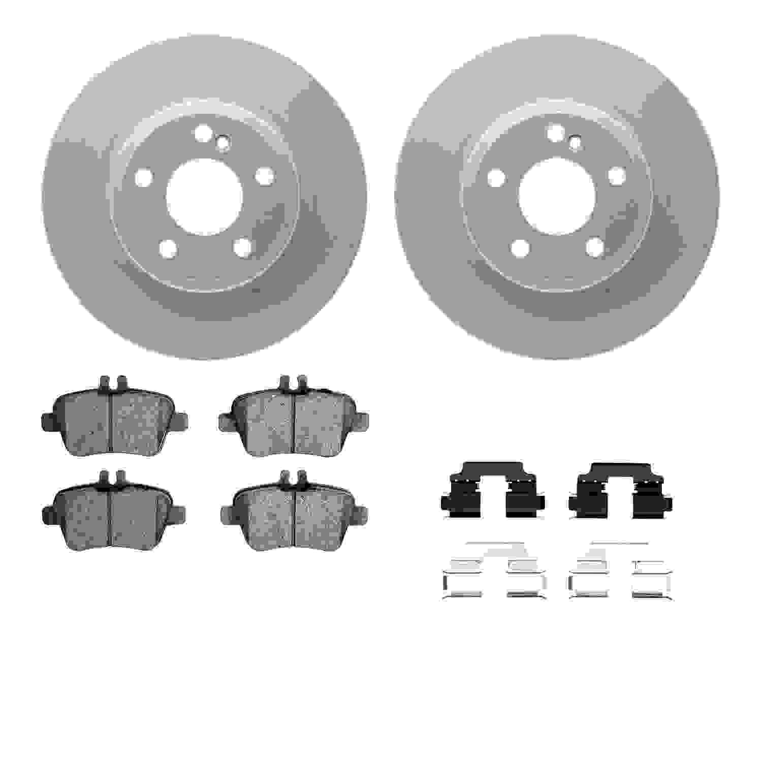 Dynamic Friction Company Disc Brake Kit 4512-63199