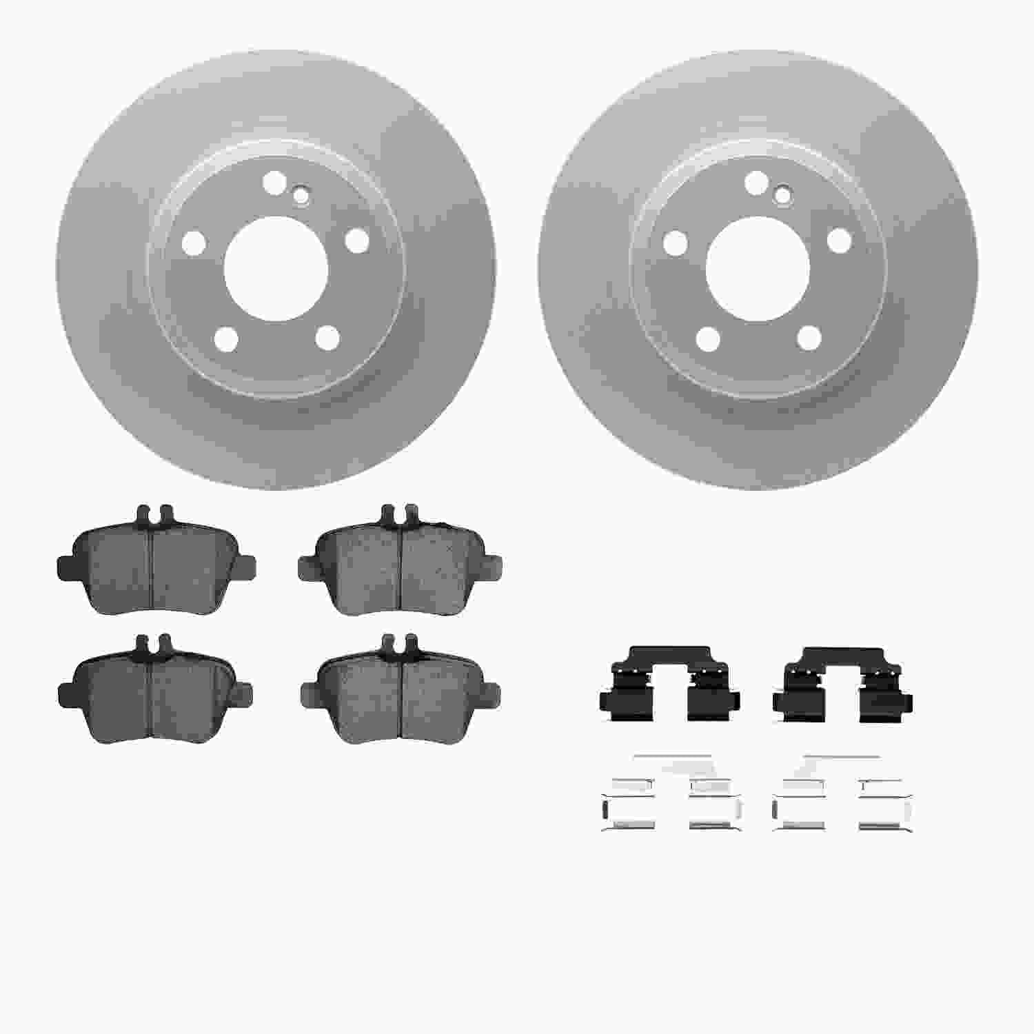 Dynamic Friction Company Disc Brake Kit 4512-63200