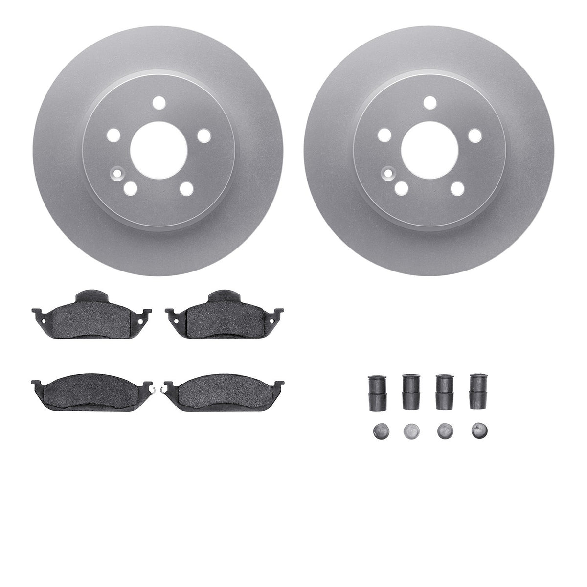 Dynamic Friction Company Disc Brake Kit 4512-63207